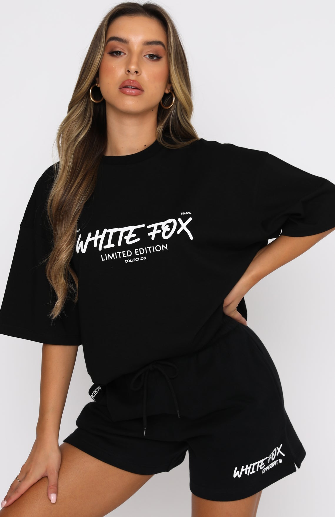 Step Back Oversized Tee BlackM/L