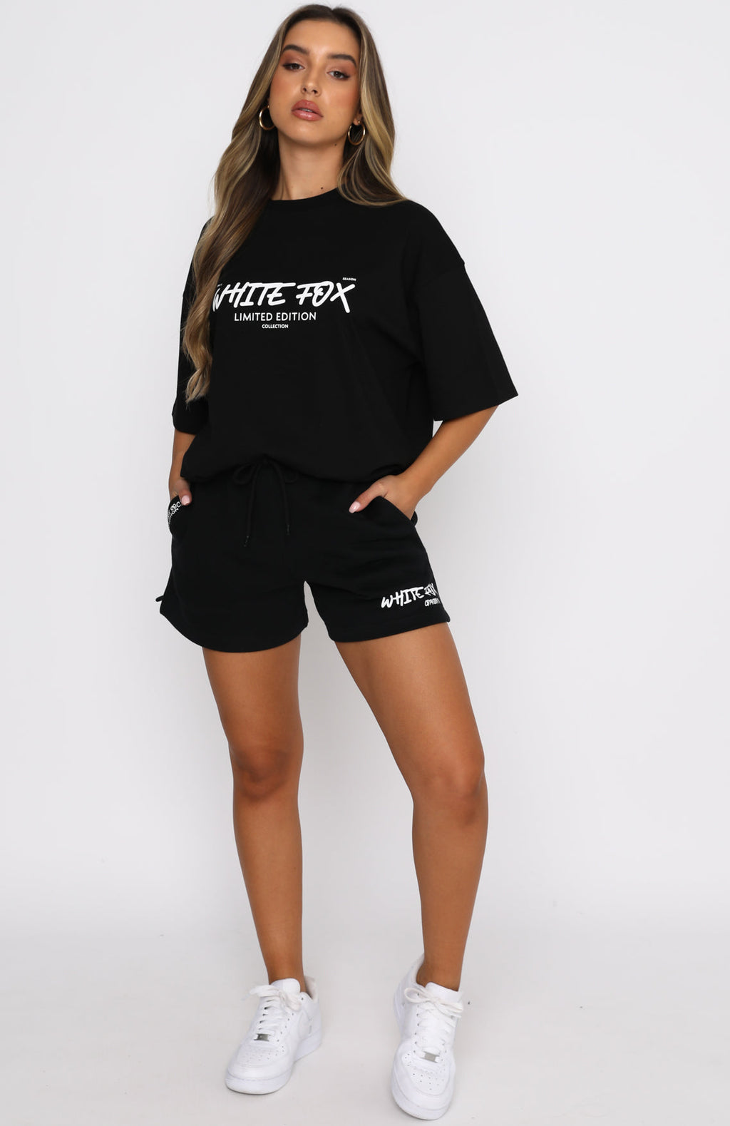 Step Back Oversized Tee BlackL/XL