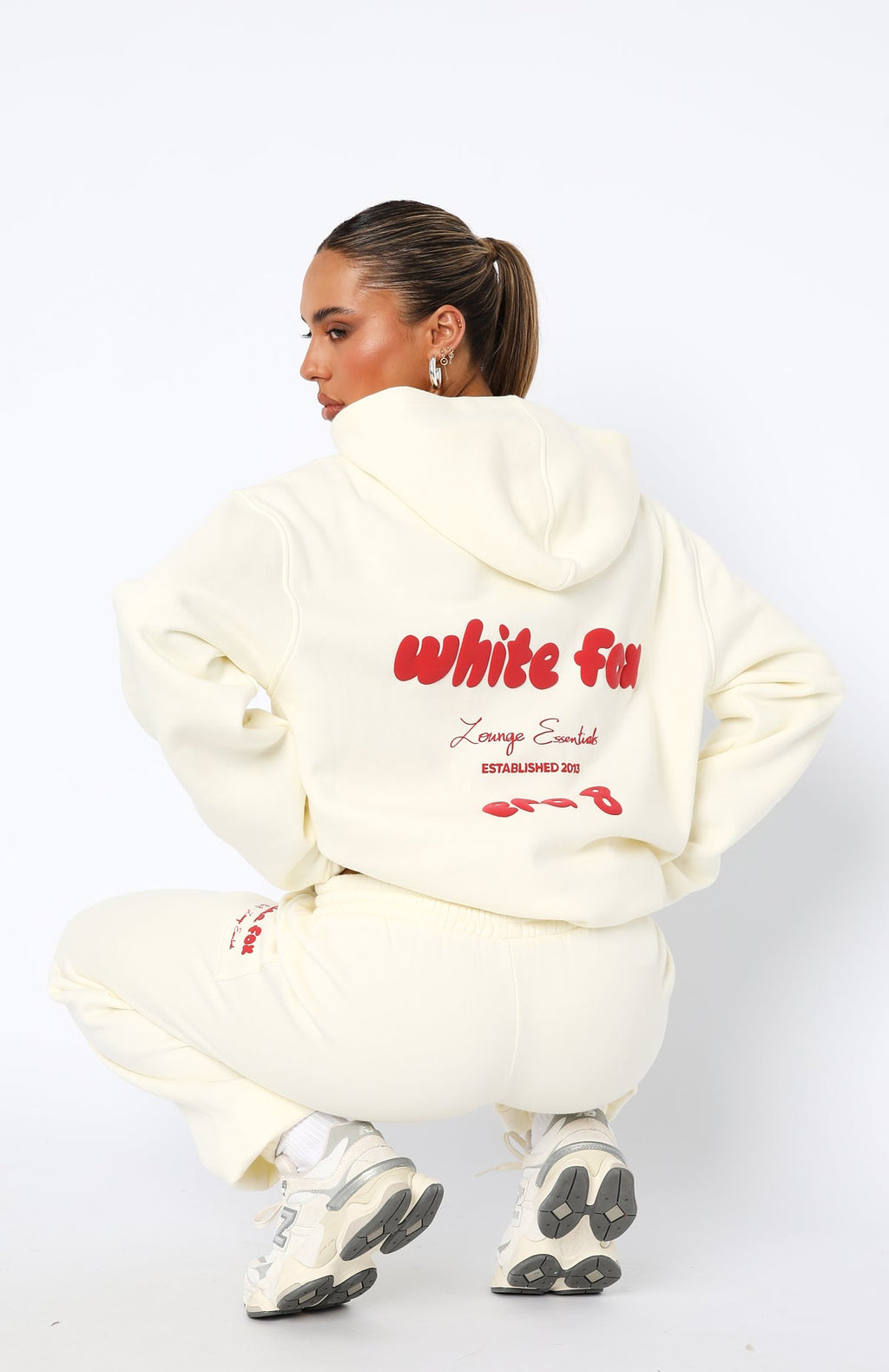 Era 8 Oversized Hoodie Cherry CreamXS/S