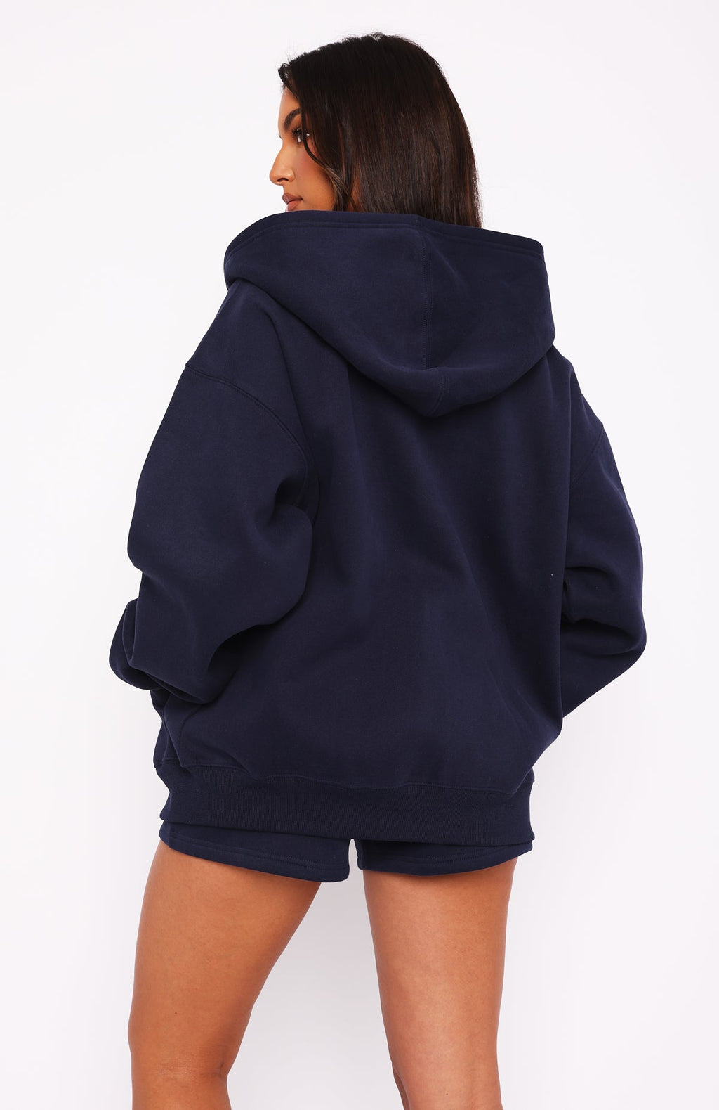 Season 7 Zip Front Hoodie Deep SeaL/XL