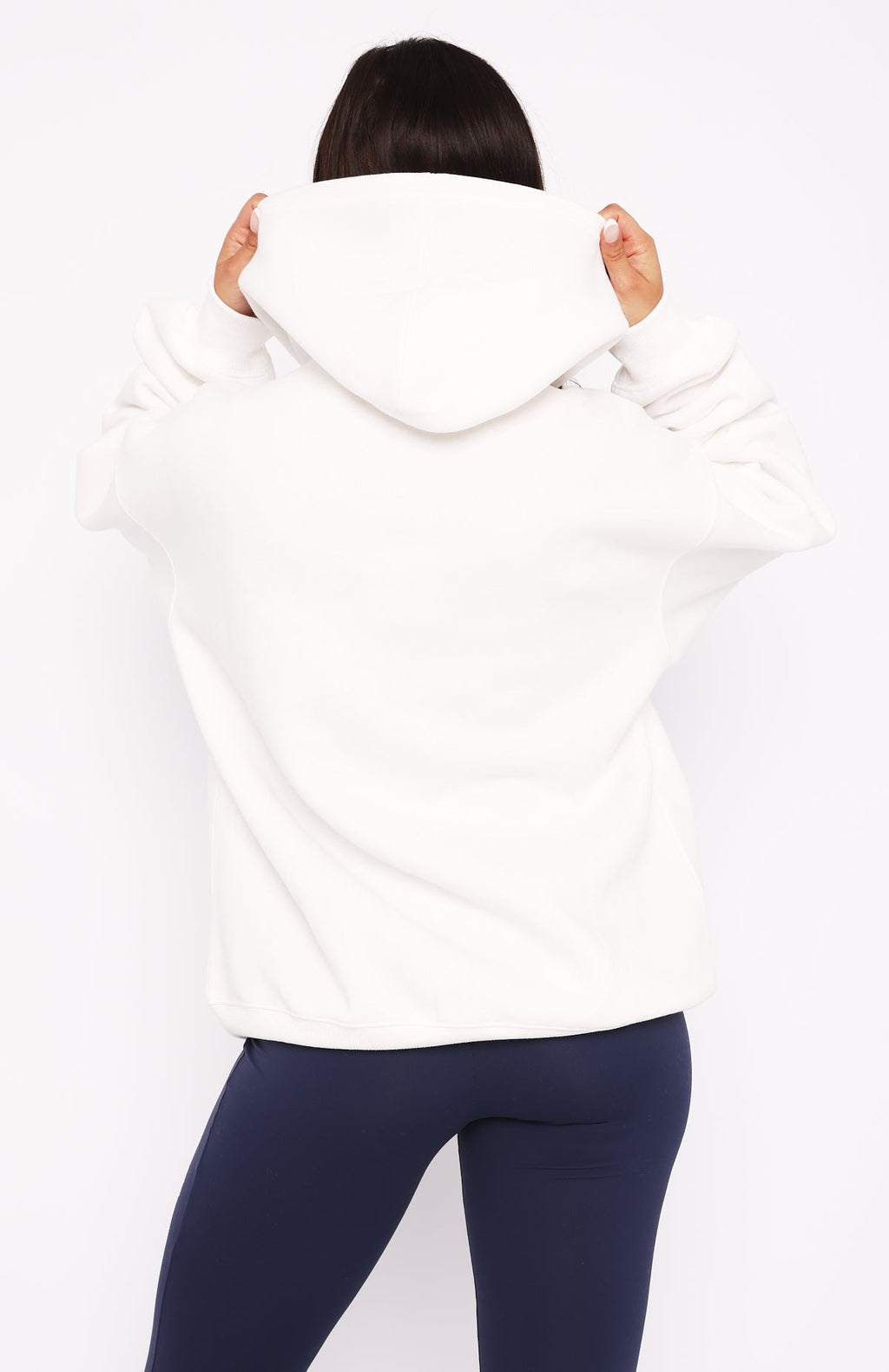 Season 7 Zip Front Hoodie SnowM/L