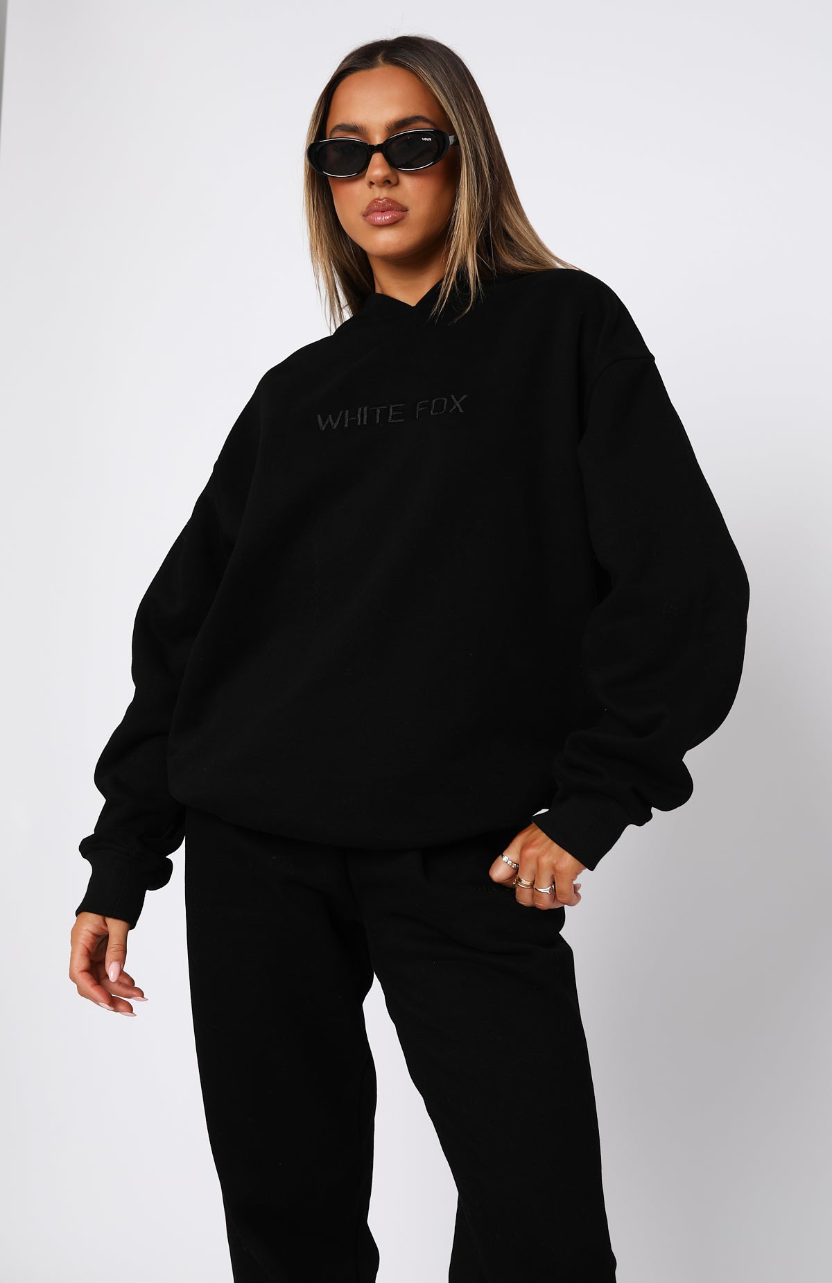 Stay Lifted Oversized Hoodie BlackXS/S