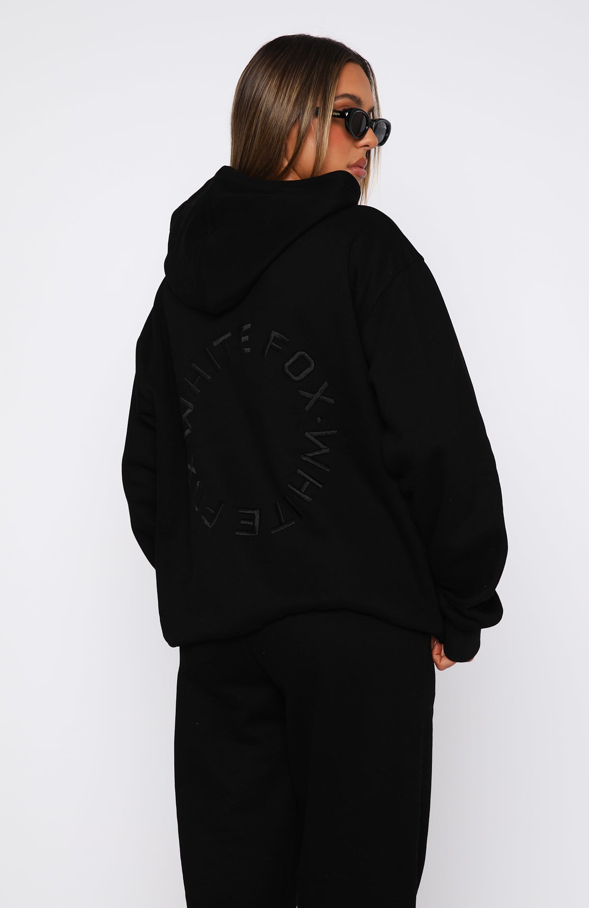 Stay Lifted Oversized Hoodie BlackM/L
