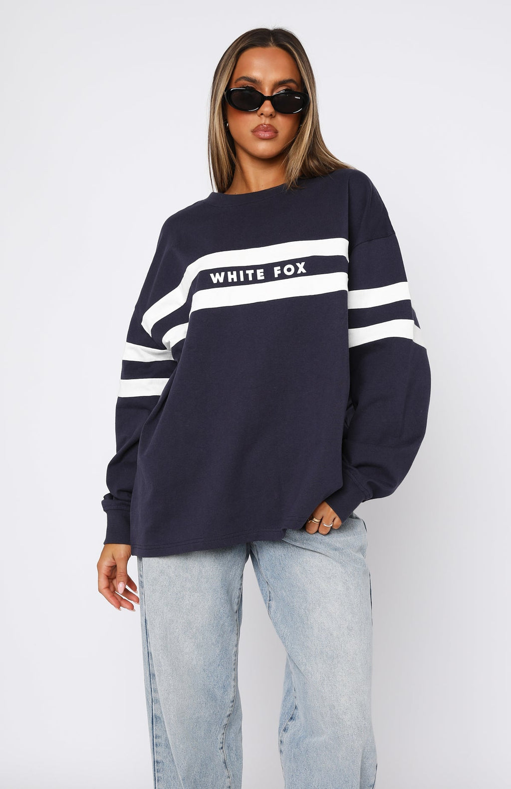 You're My Inspiration Long Sleeve Tee NavyXS/S