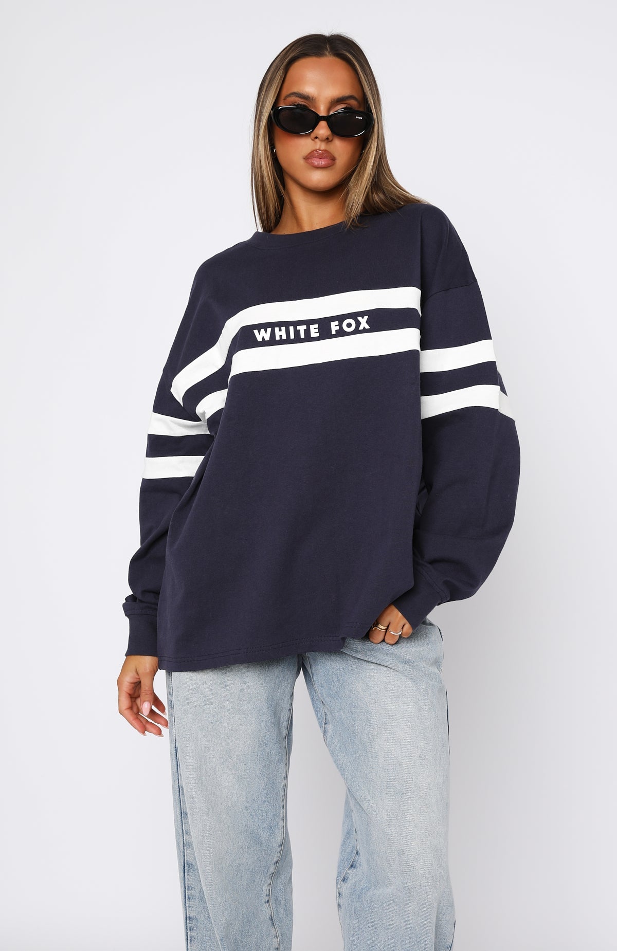 You're My Inspiration Long Sleeve Tee NavyXS/S