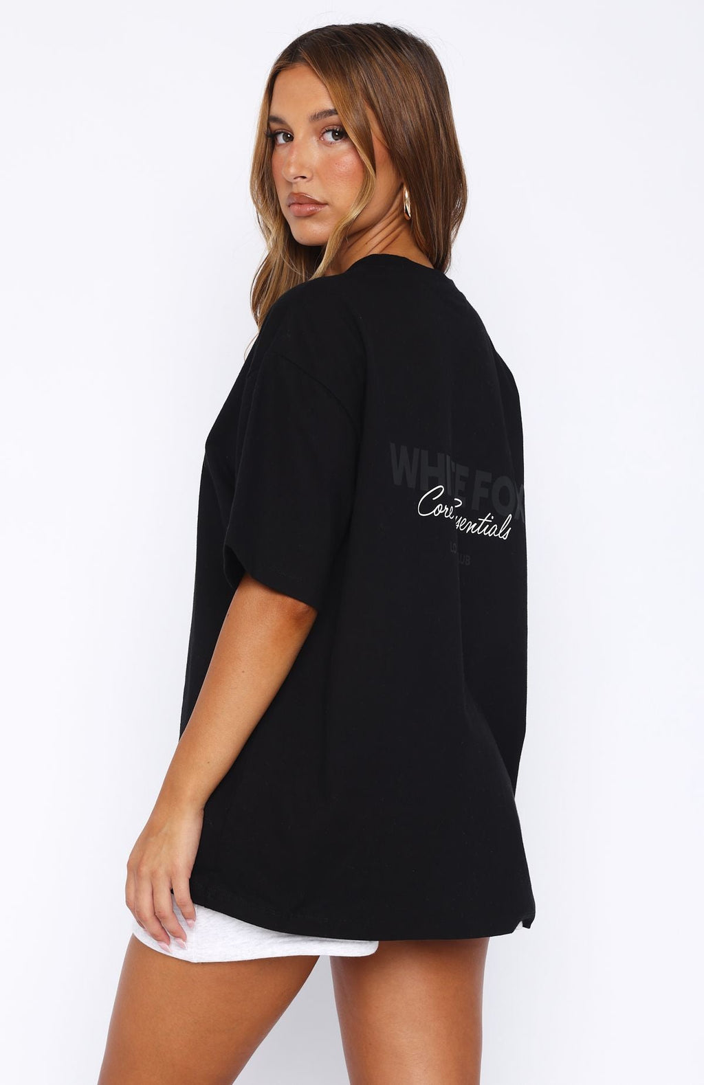 Core Essentials Oversized Tee BlackM/L