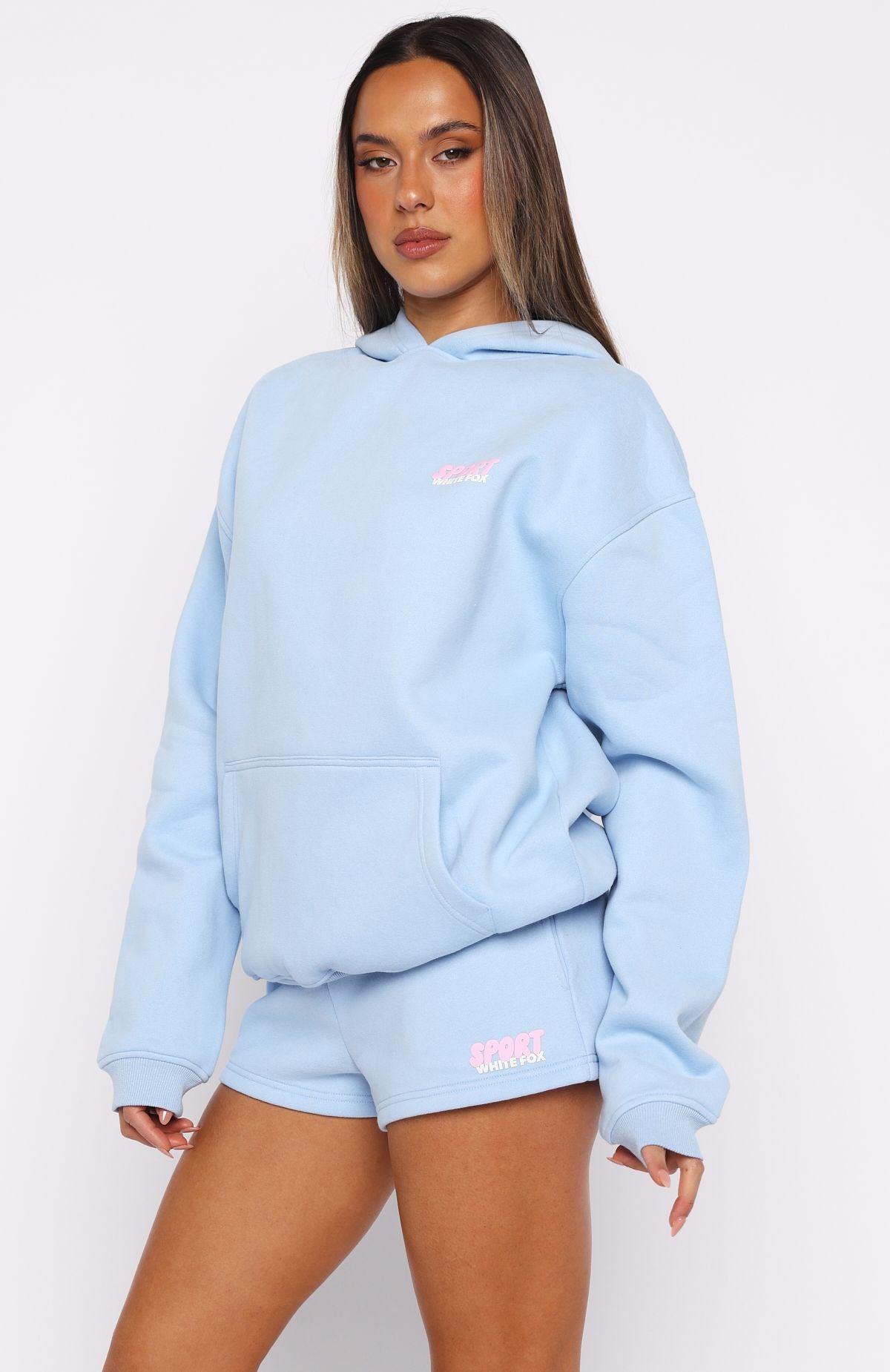 Club 14 Peyton Oversized Hoodie BlueXS/S