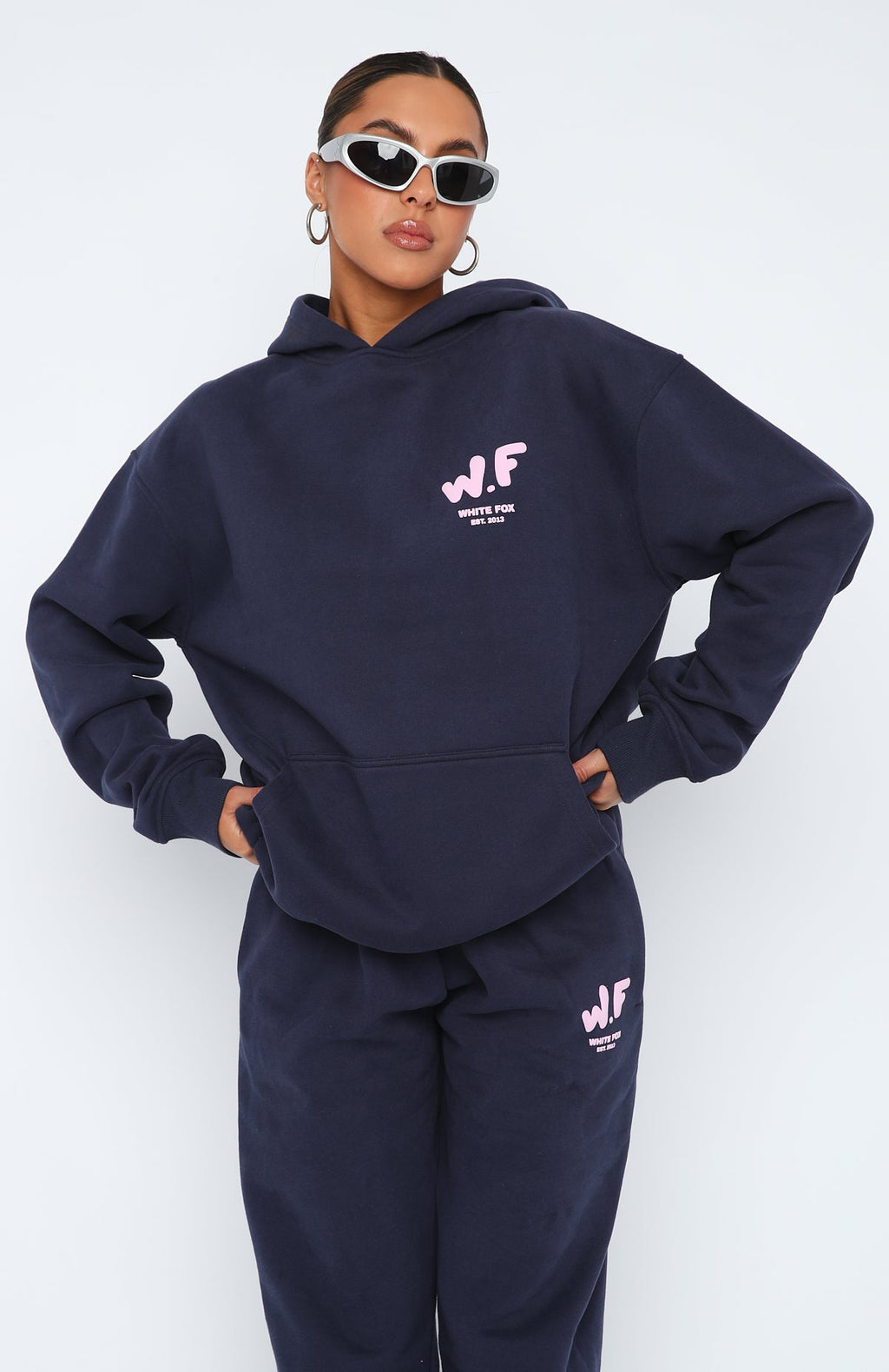 The New Standard Oversized Hoodie NavyXS/S