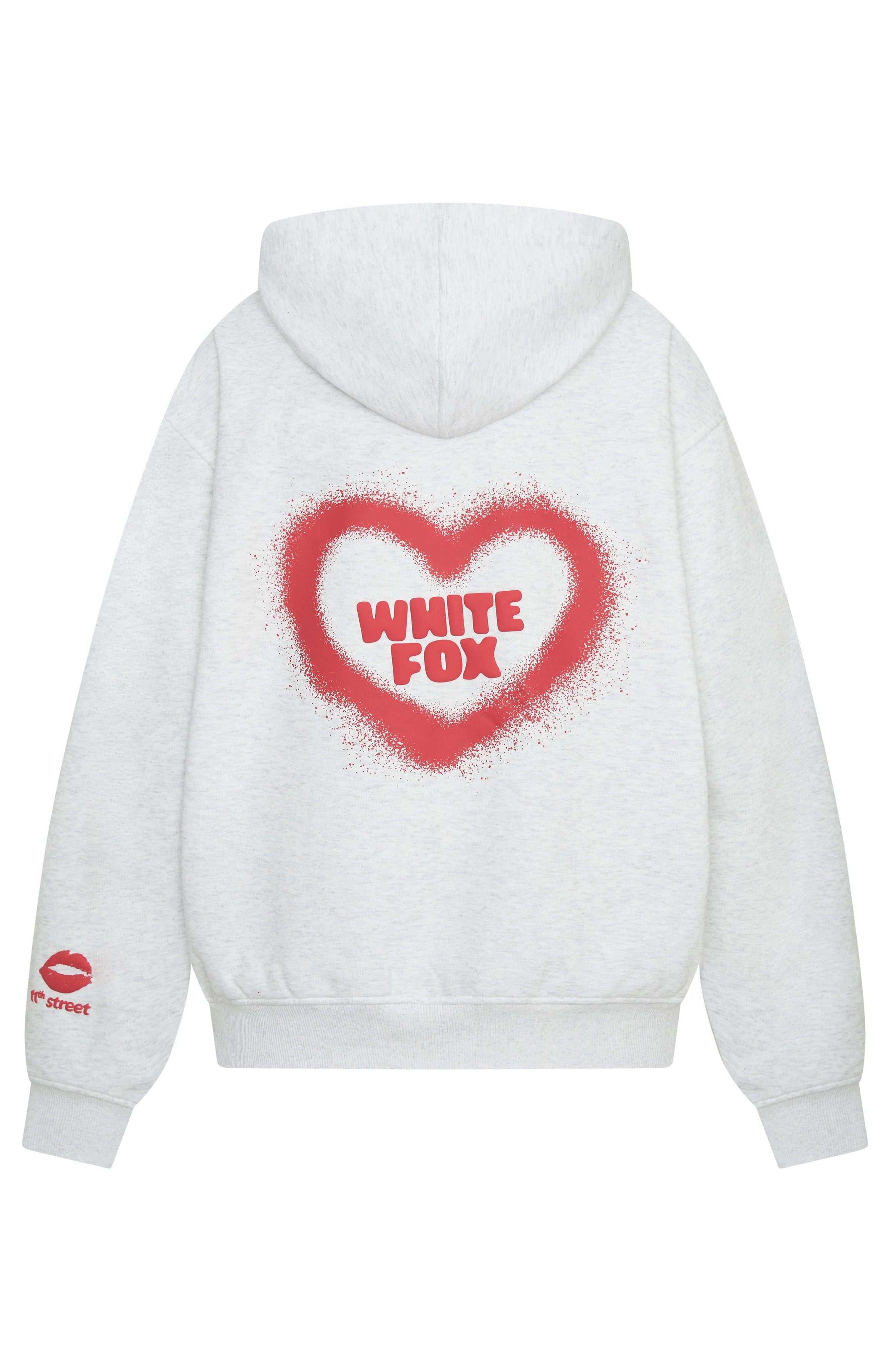11th Street City Girl At Heart Oversized Hoodie Cherry GlazeL/XL