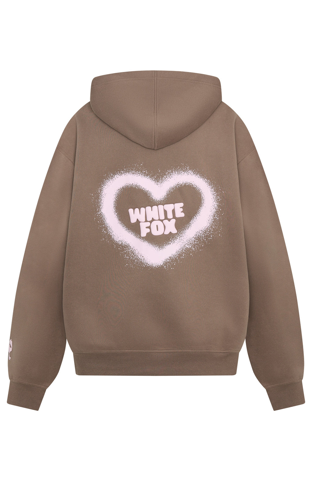 11th Street City Girl At Heart Oversized Hoodie Cinnamon BunM/L