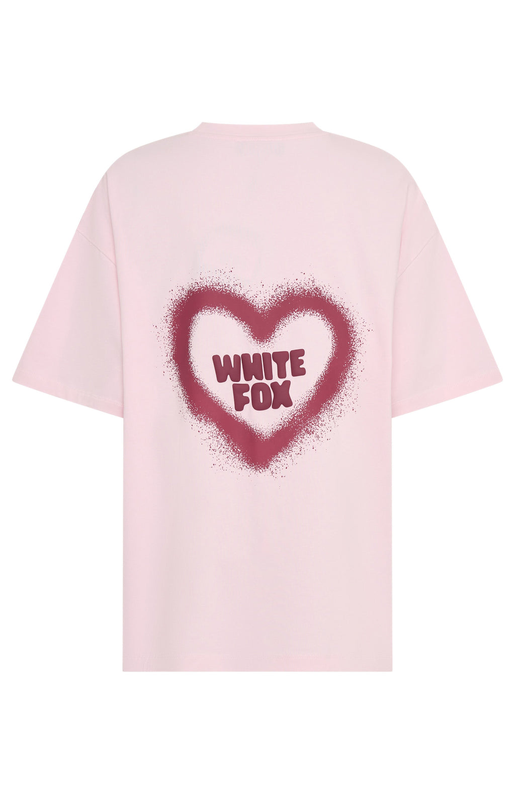 11th Street City Girl At Heart Oversized Tee Strawberry WhipM/L
