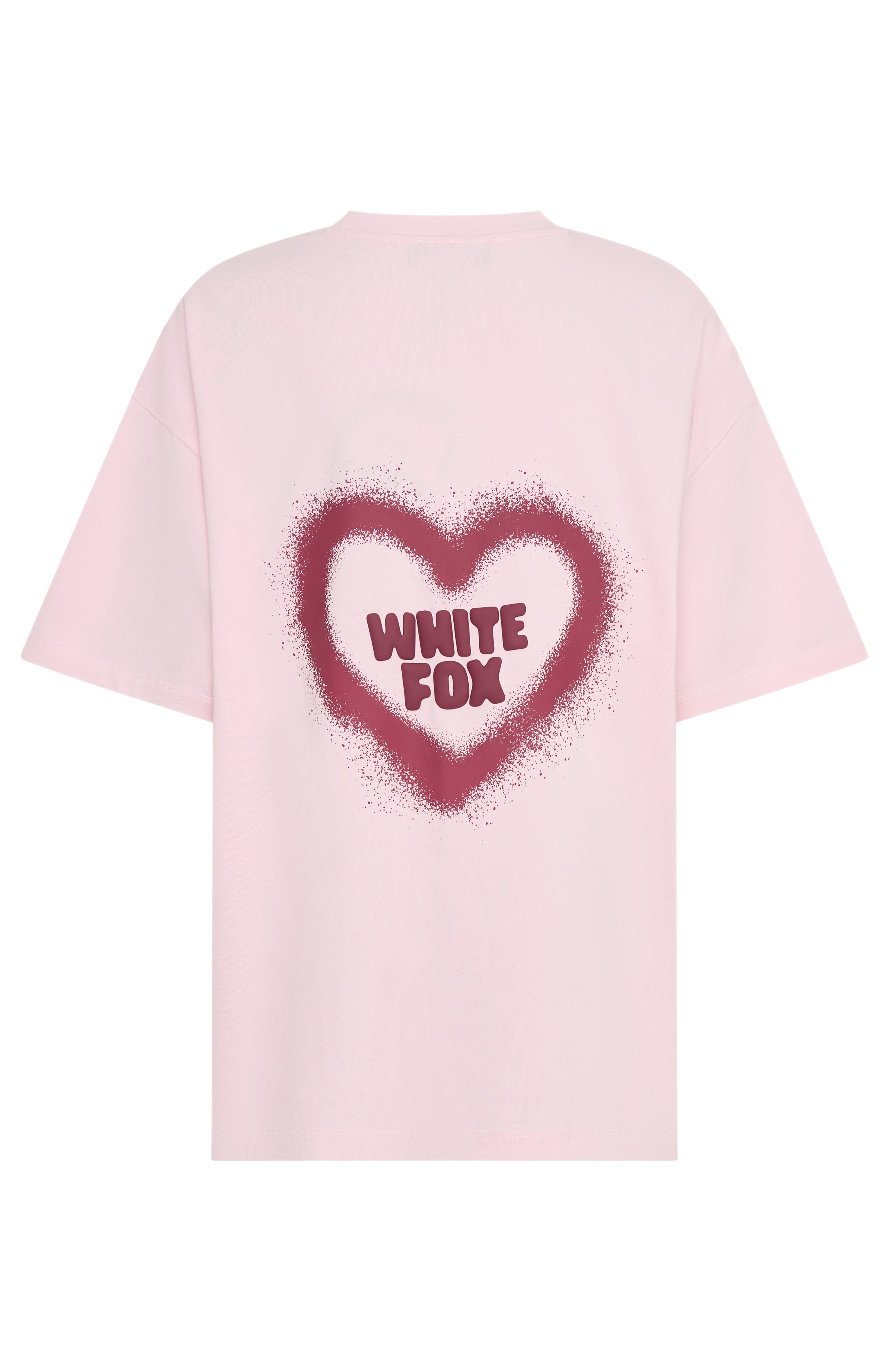 11th Street City Girl At Heart Oversized Tee Strawberry WhipM/L