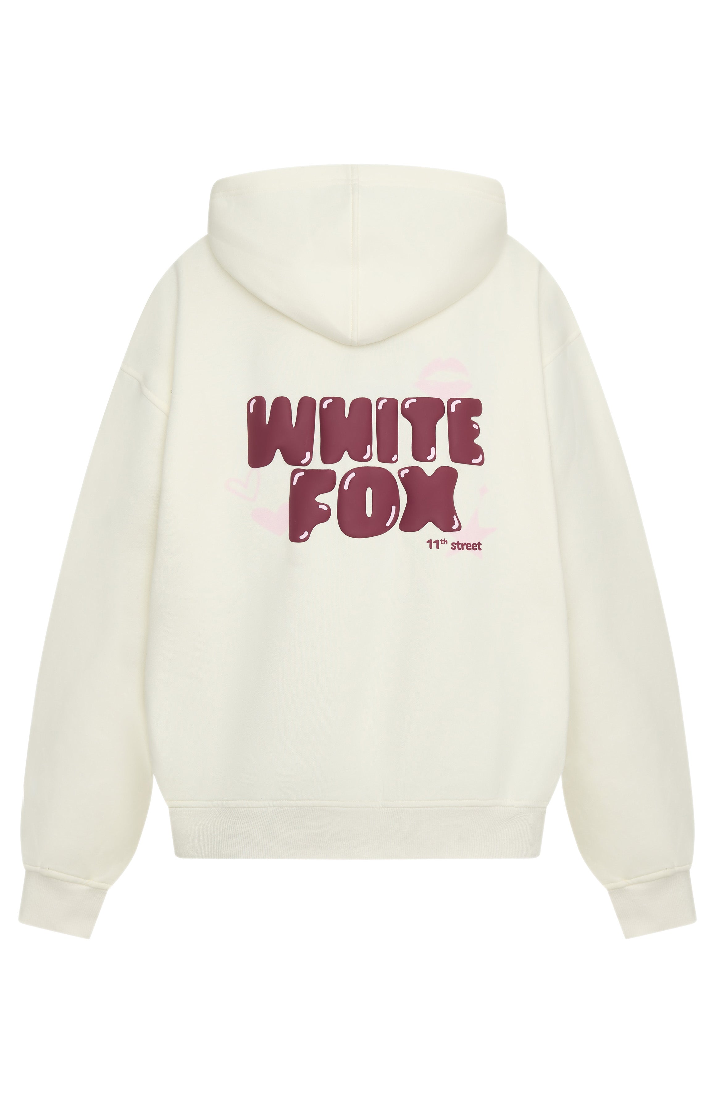 11th Street Sweet Kisses Oversized Hoodie Cake BatterM/L