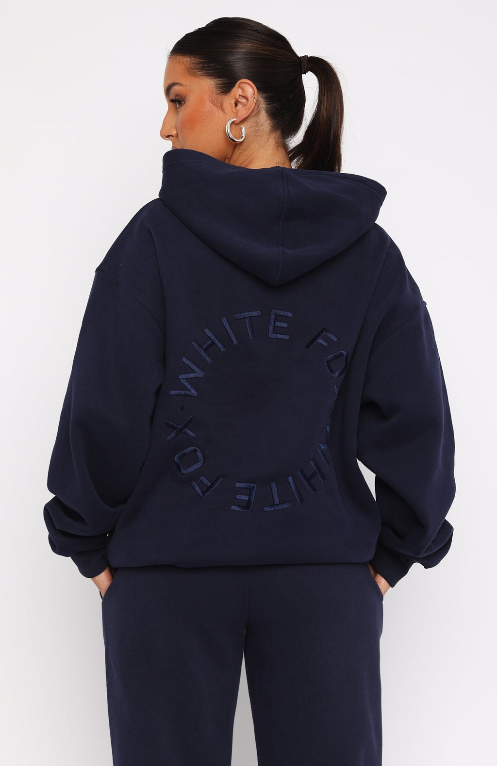 Stay Lifted Oversized Hoodie NavyM/L