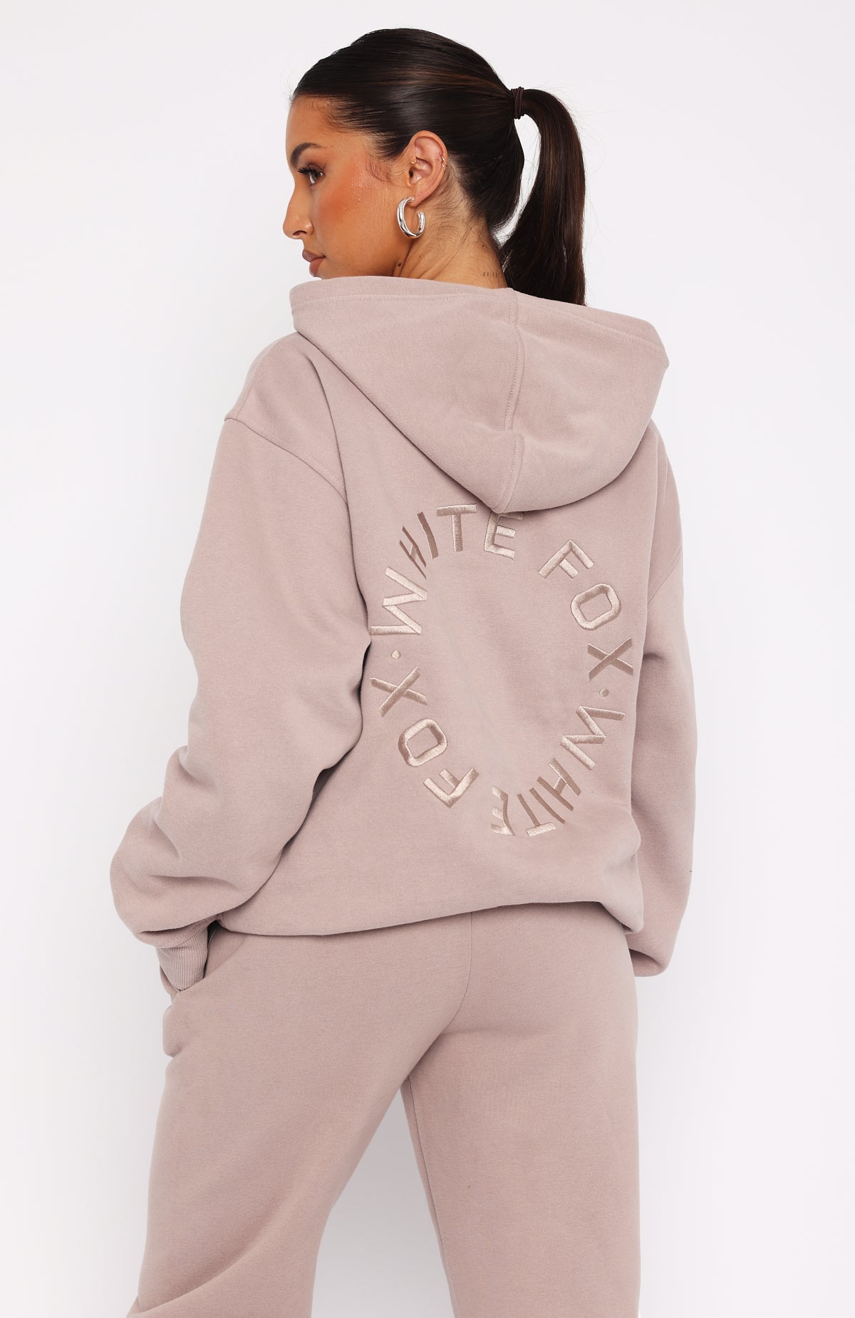 Stay Lifted Oversized Hoodie CinnamonM/L