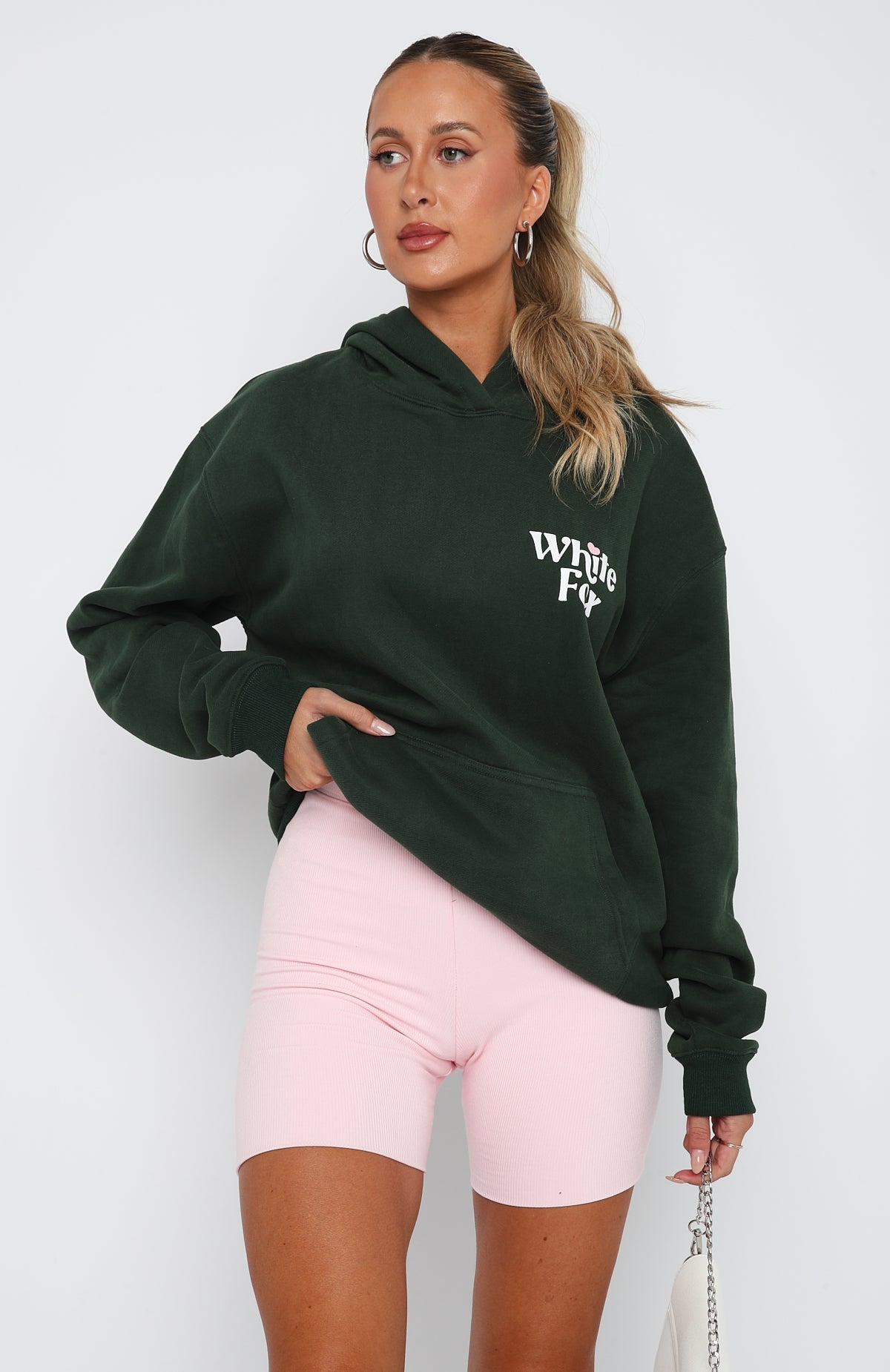 All You Need Is Love Hoodie Forest GreenXS/S