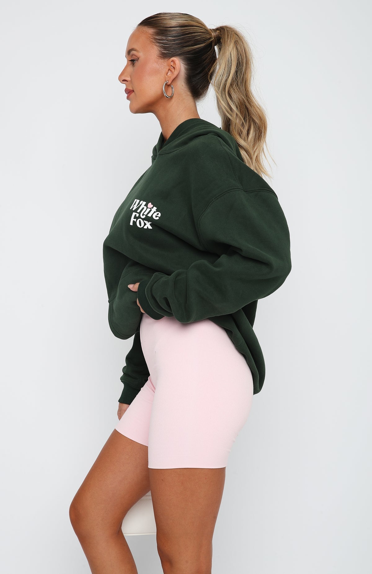 All You Need Is Love Hoodie Forest GreenS/M