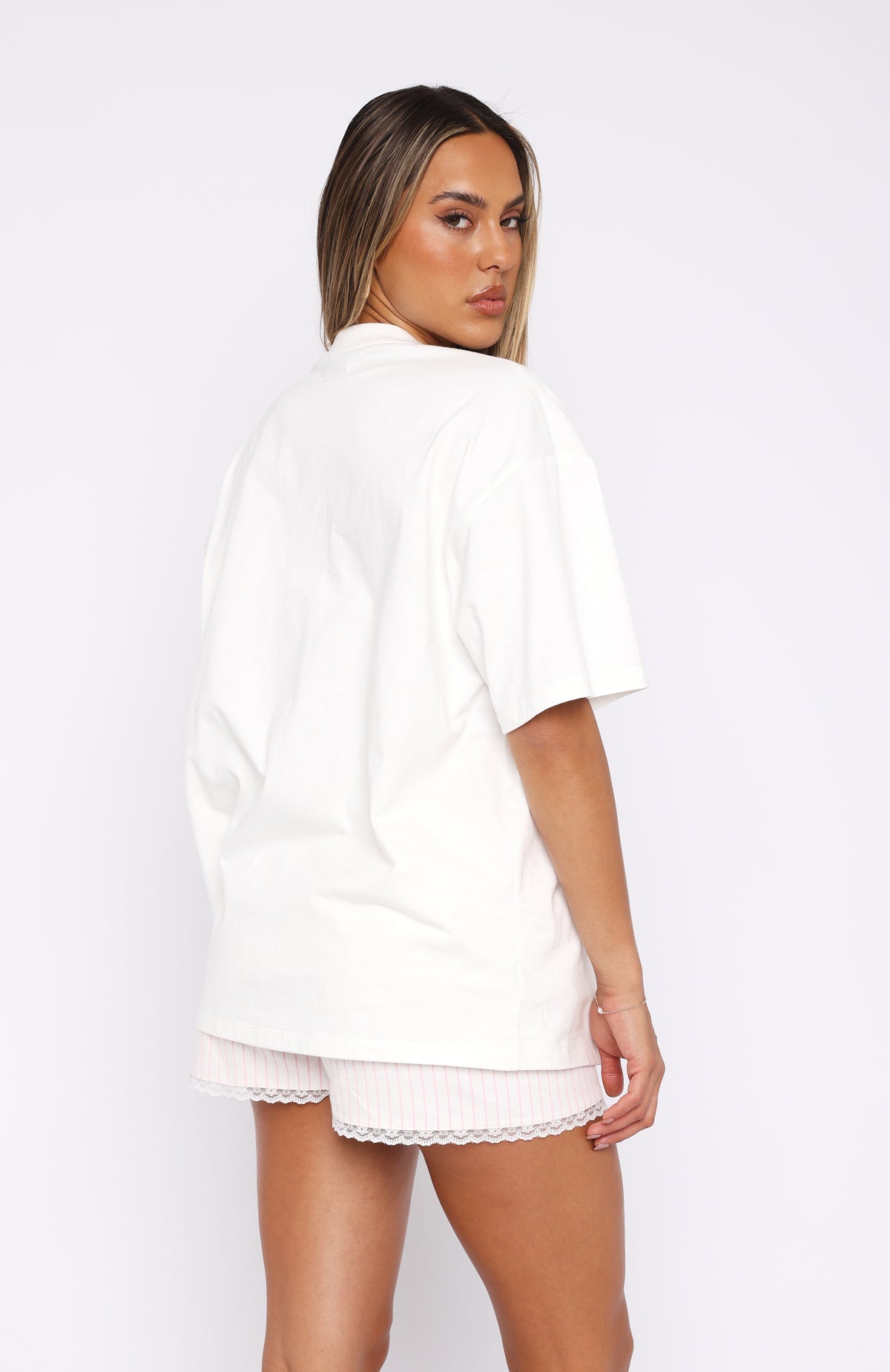 Capsule 9 Rodeo Crew Oversized Tee WhiteS/M