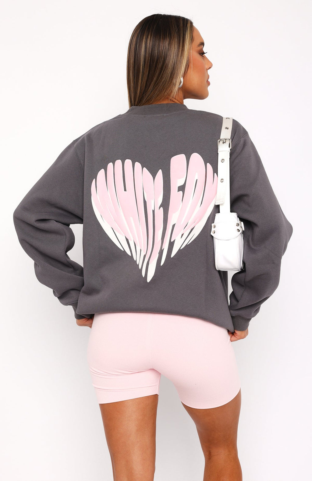 Love Burst Oversized Sweater VolcanicM/L