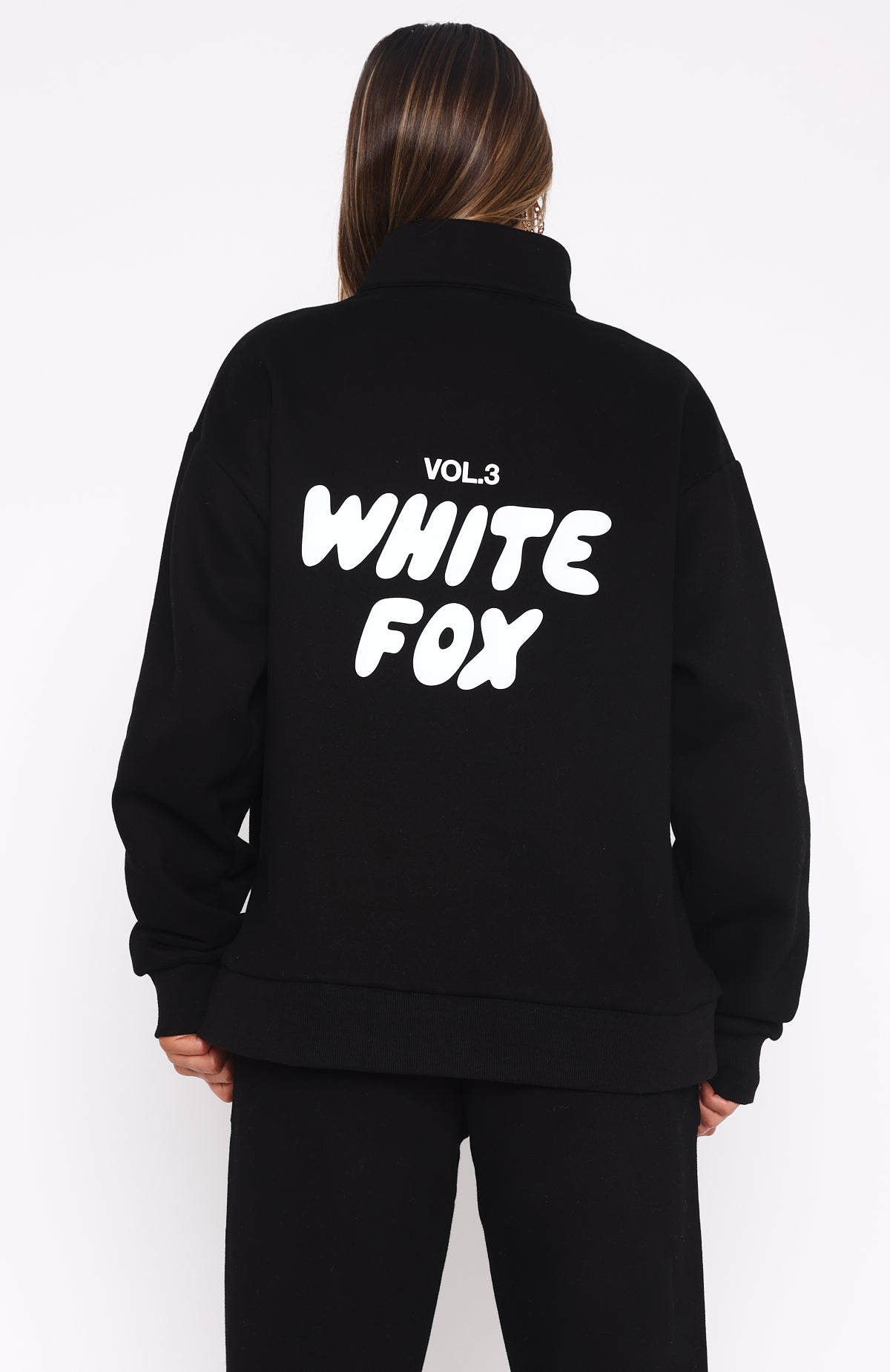 Offstage Zip Front Sweater MonochromeM/L
