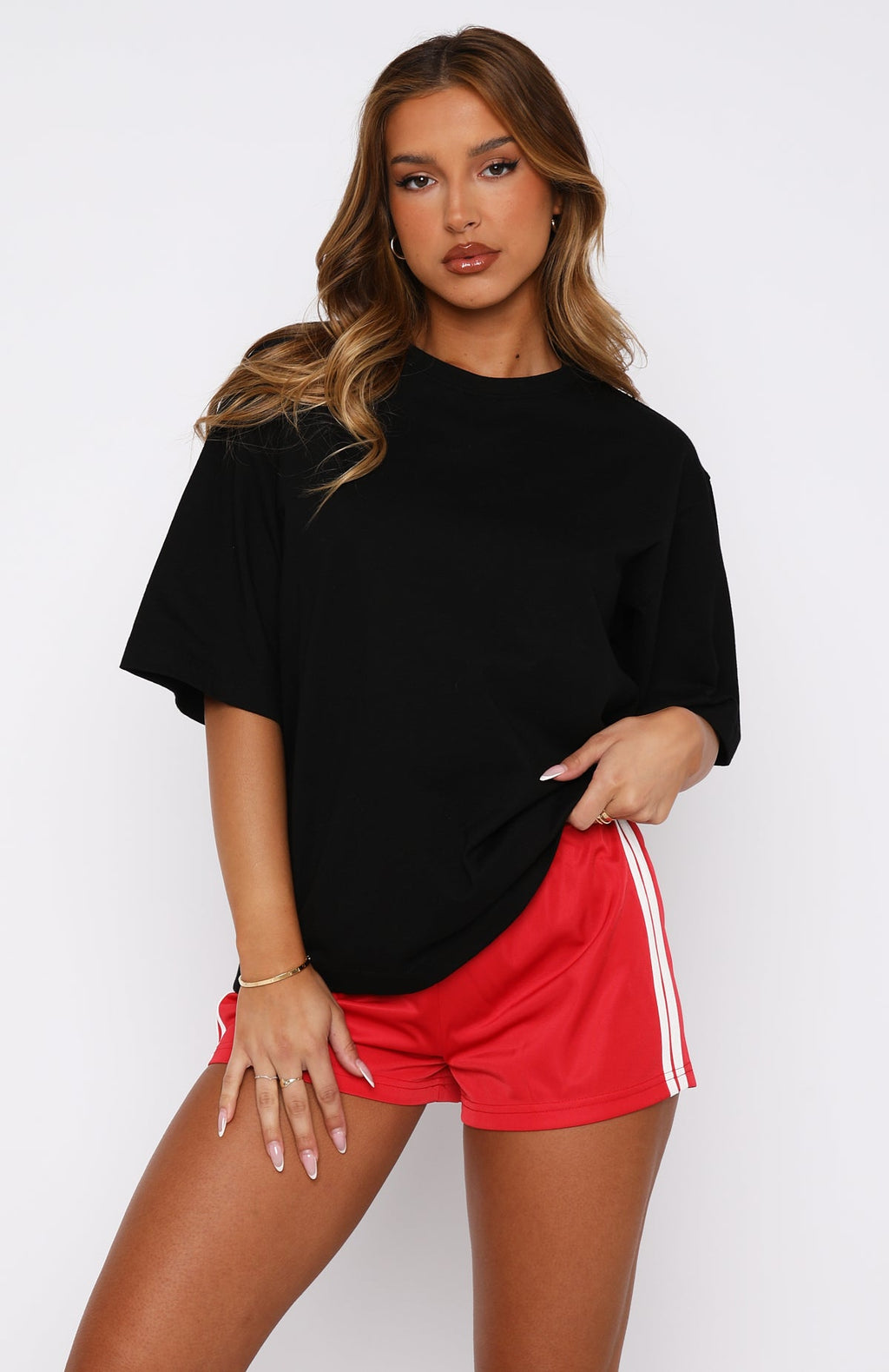 Let It Out Oversized Tee BlackL/XL
