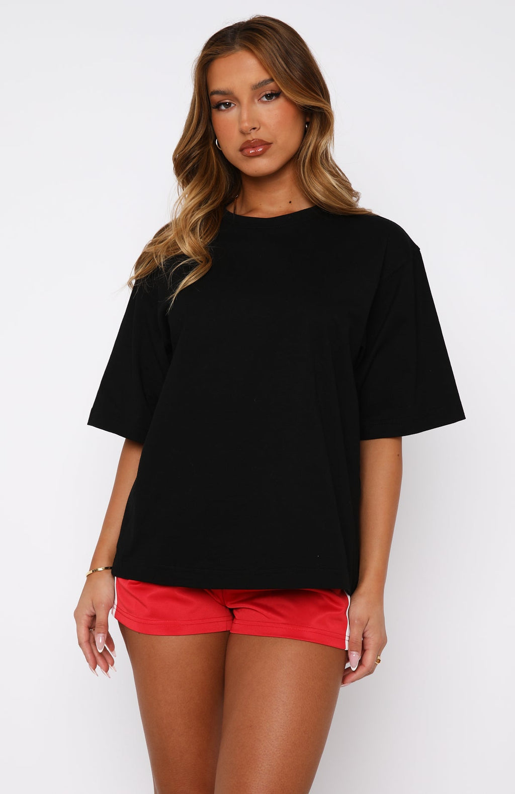 Let It Out Oversized Tee BlackXS/S