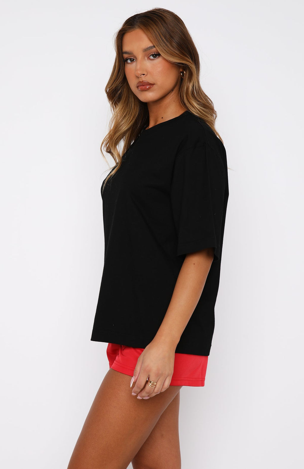 Let It Out Oversized Tee BlackS/M