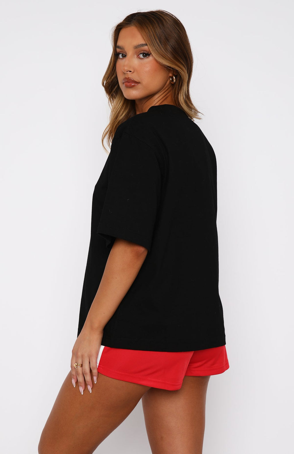 Let It Out Oversized Tee BlackM/L