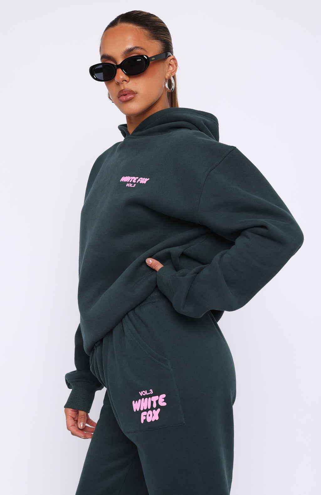 Offstage Hoodie PineXS/S