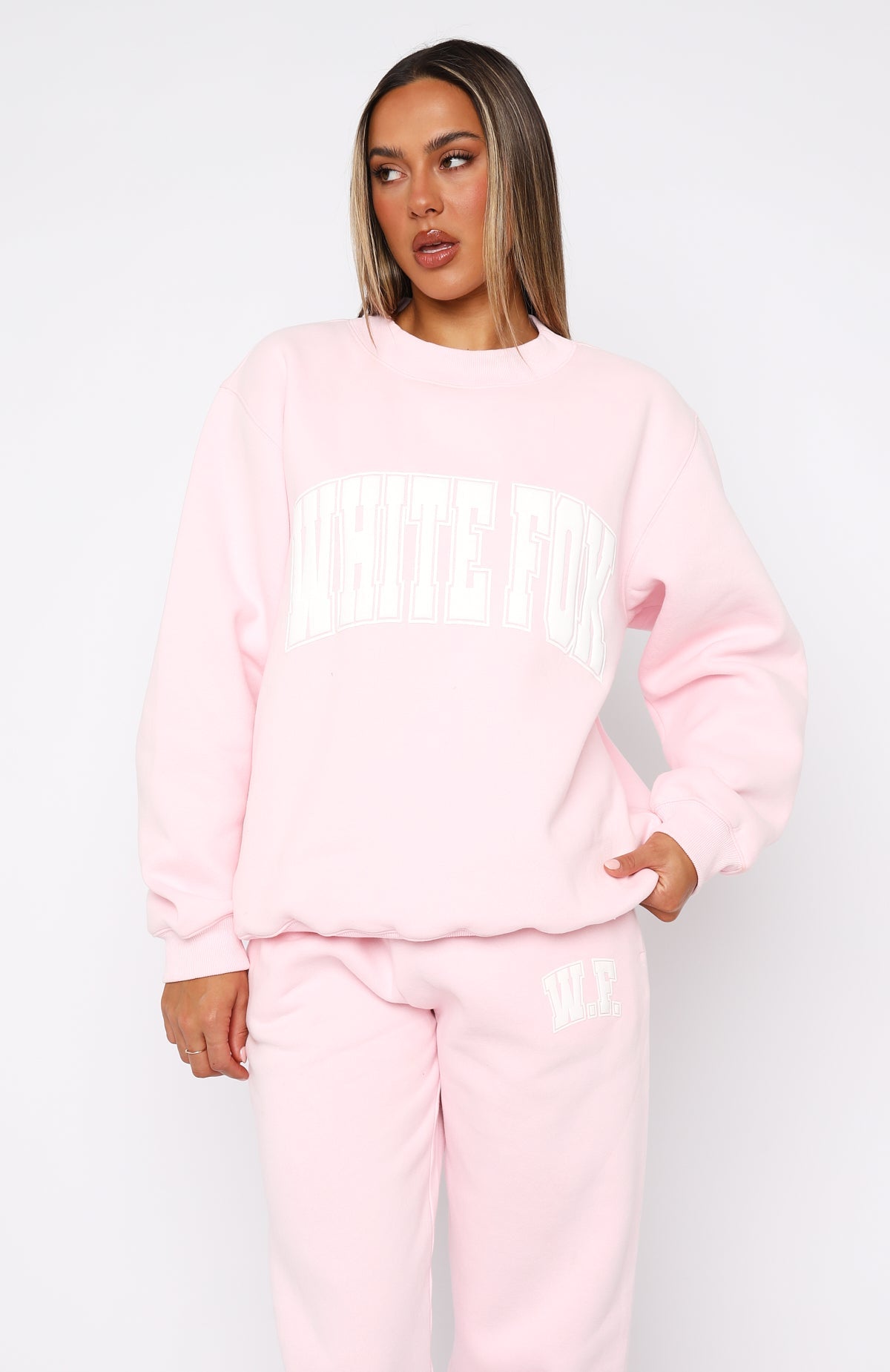 Decade Classics Varsity Oversized Sweater PosyXXS/XS