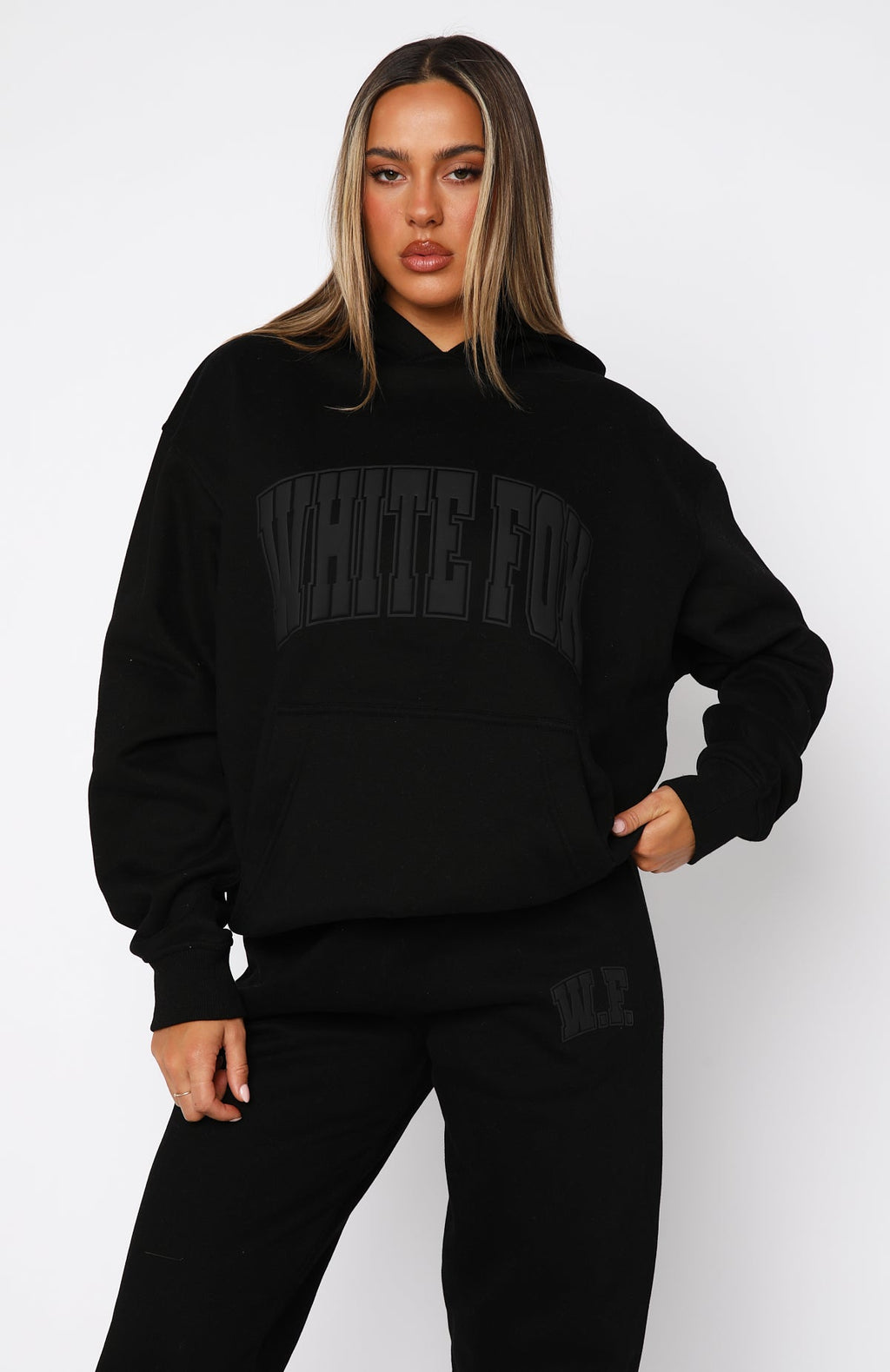 Decade Classics Varsity Oversized Hoodie BlackL/XL