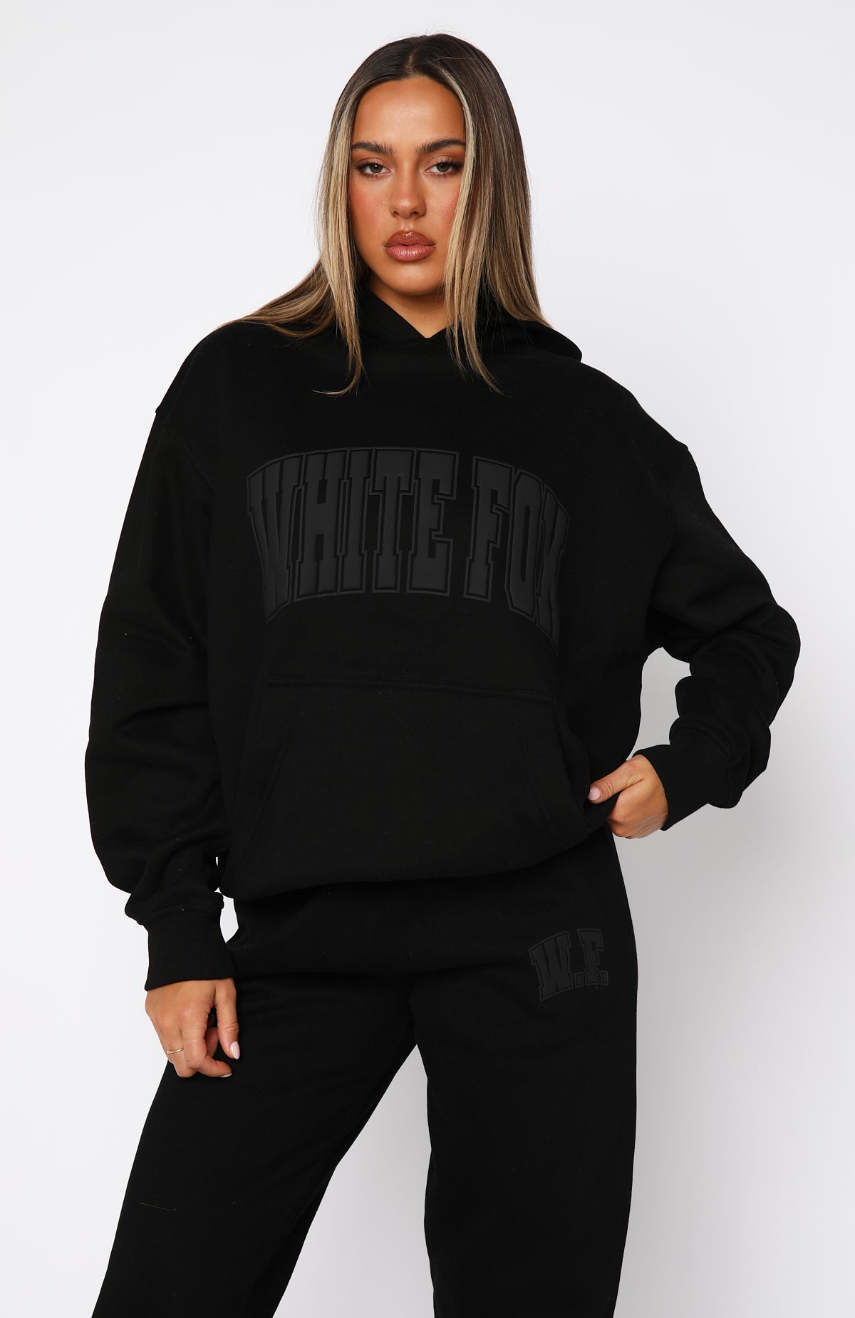 Decade Classics Varsity Oversized Hoodie BlackL/XL