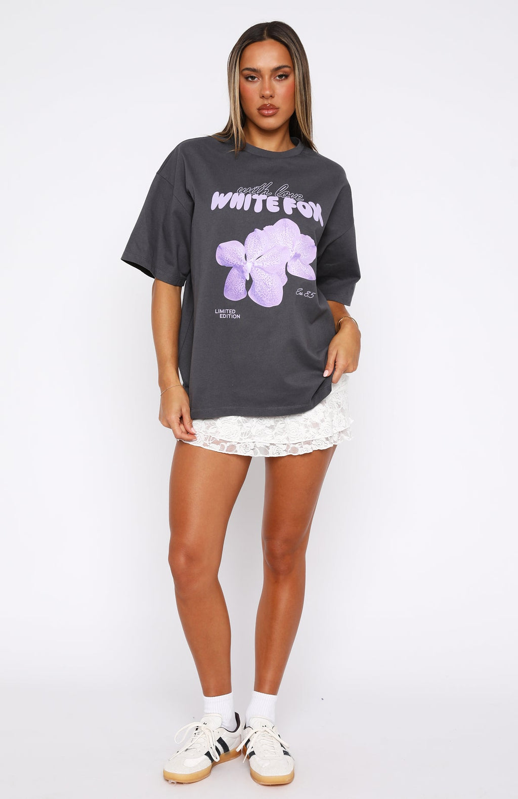With Love Forever Oversized Tee VolcanicM/L