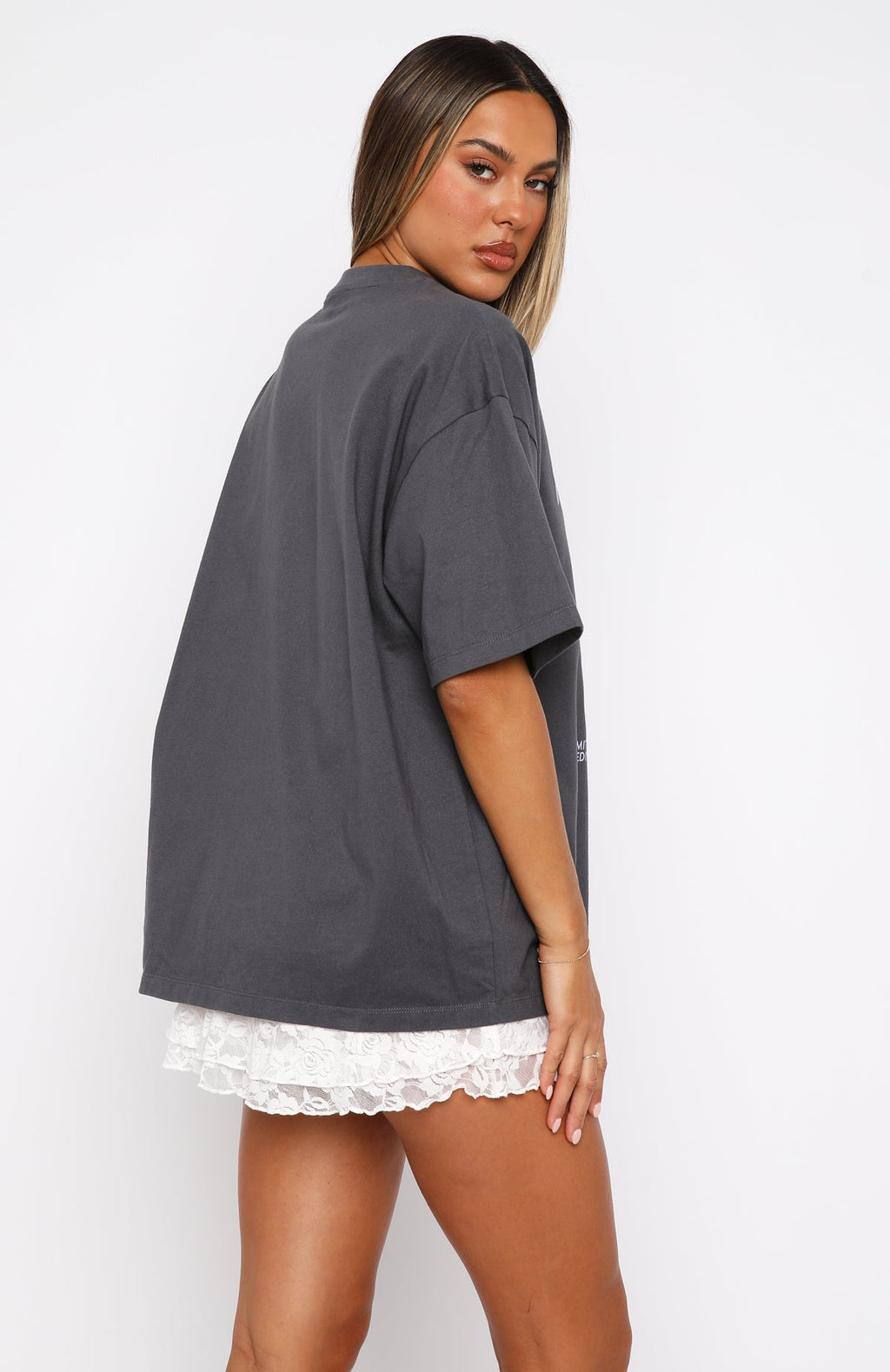 With Love Forever Oversized Tee VolcanicS/M
