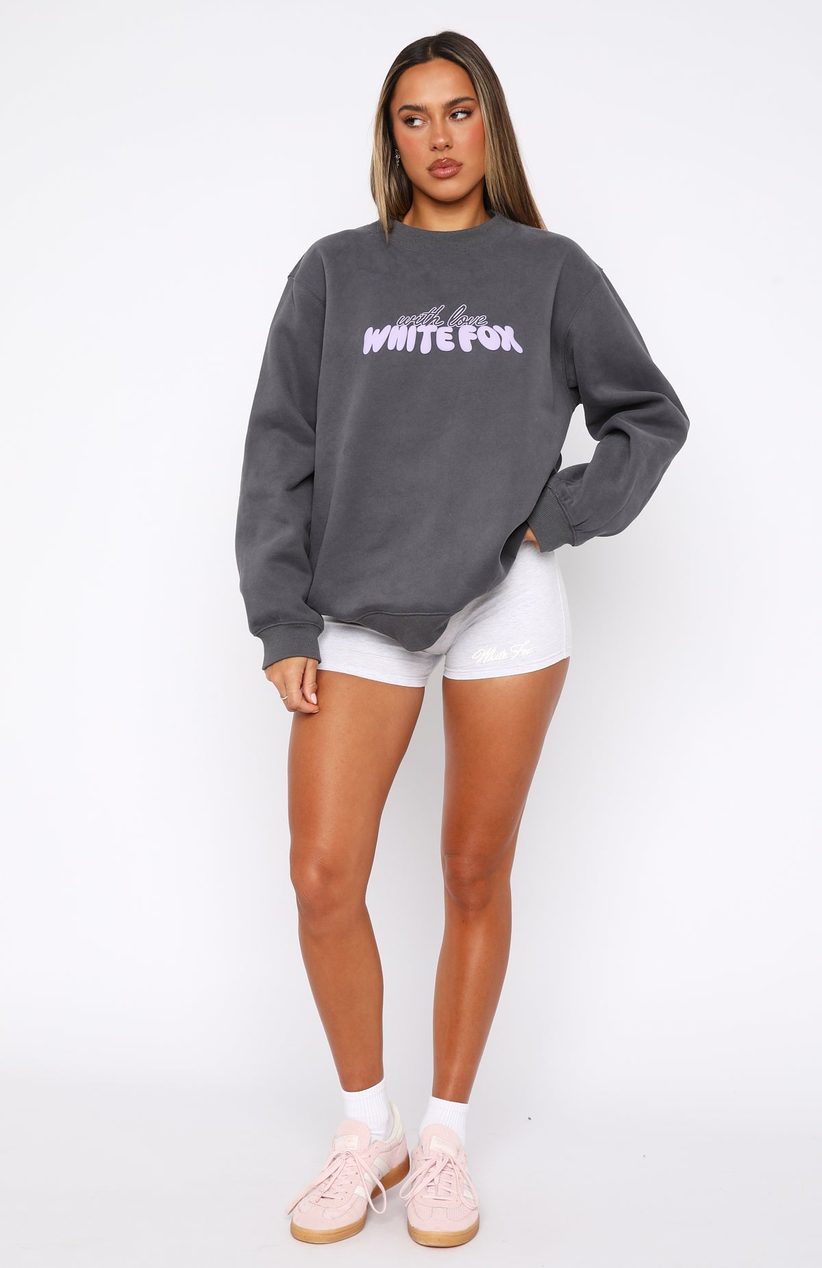 With Love Forever Oversized Sweater VolcanicM/L