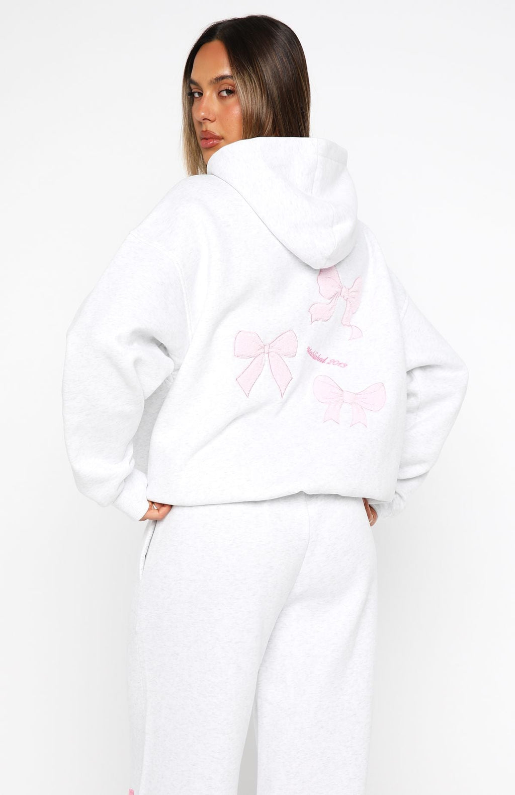 Daydreamers Madeline Oversized Hoodie Grey MarleS/M