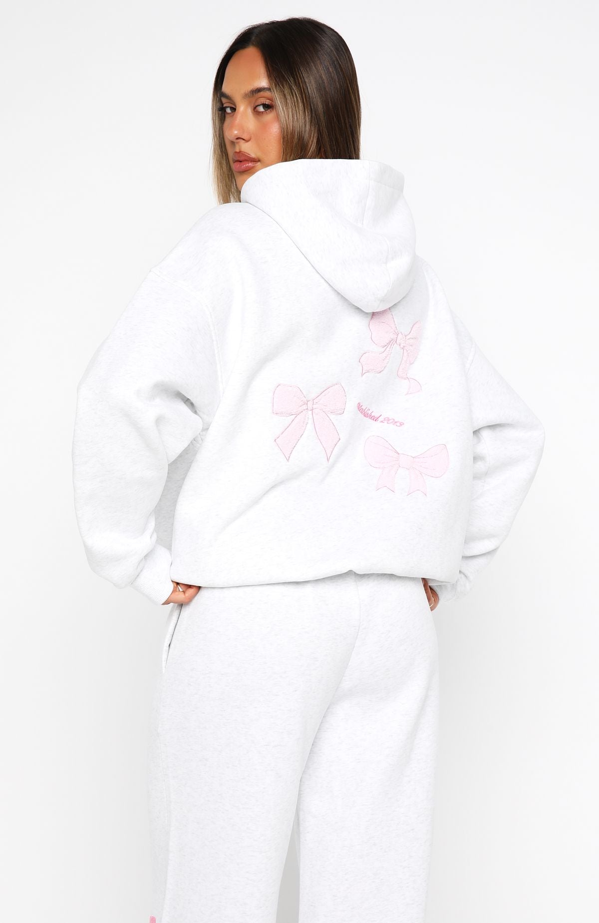 Daydreamers Madeline Oversized Hoodie Grey MarleS/M