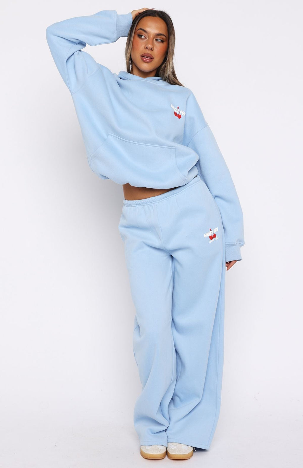 Club 14 Cassie Boxy Hoodie BlueM/L