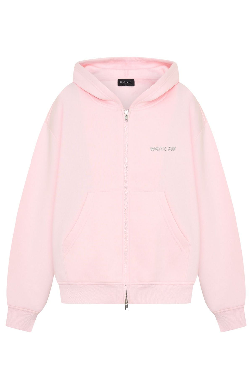 Test Drive Boxy Zip Front Hoodie Icy PinkL/XL
