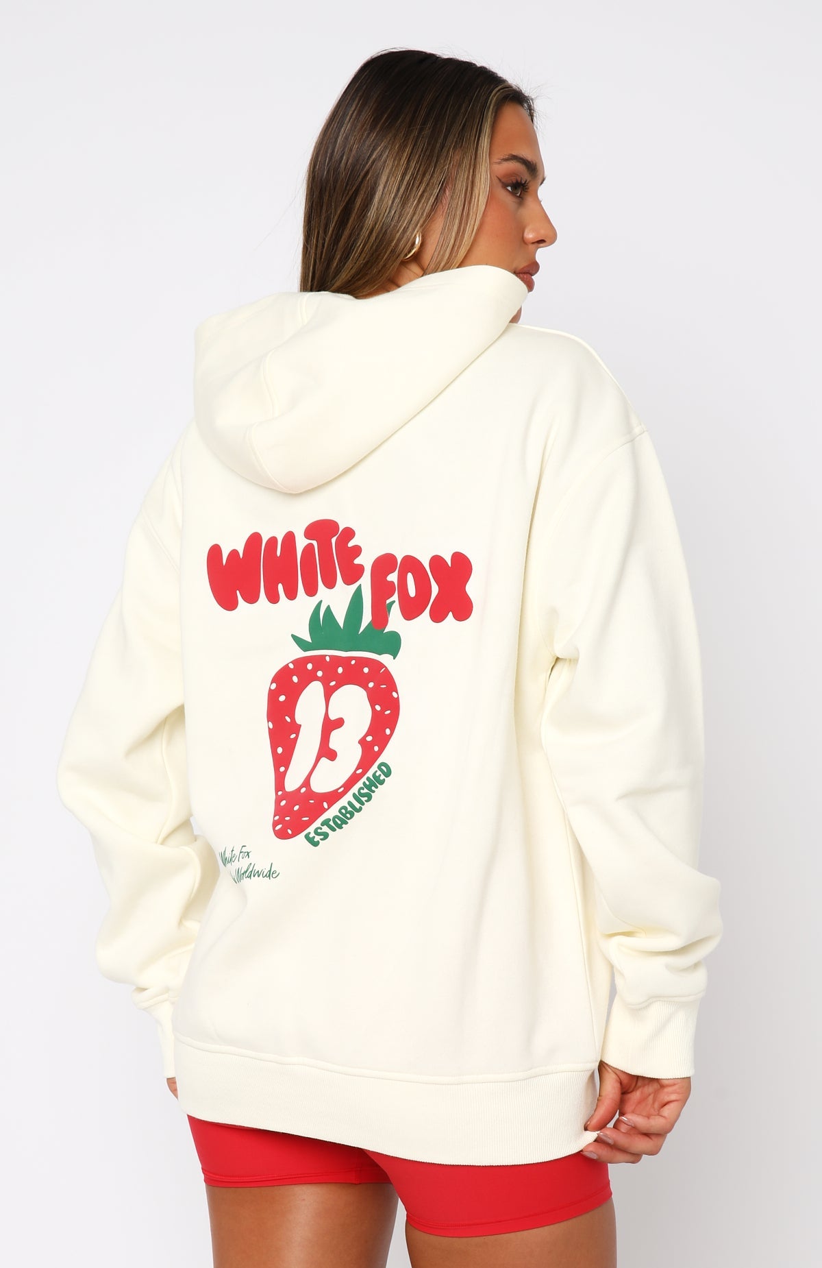 Best Of My Life Oversized Hoodie CreamM/L