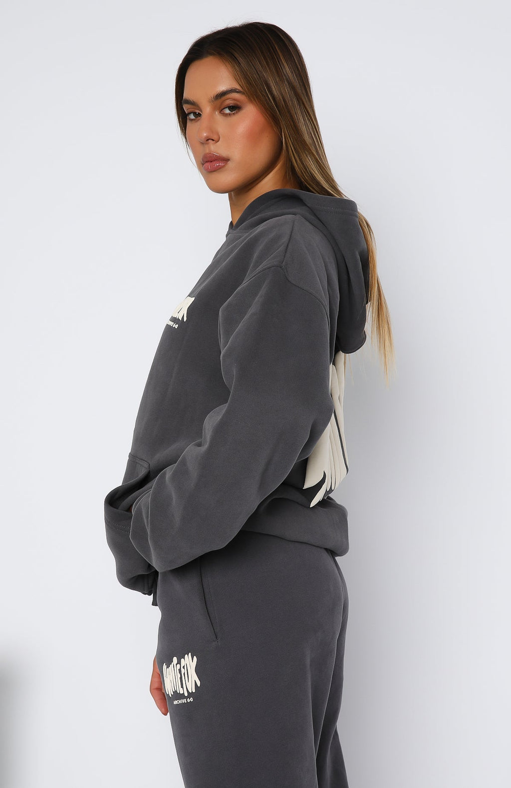 Archive 6.0 Oversized Hoodie AshXS/S