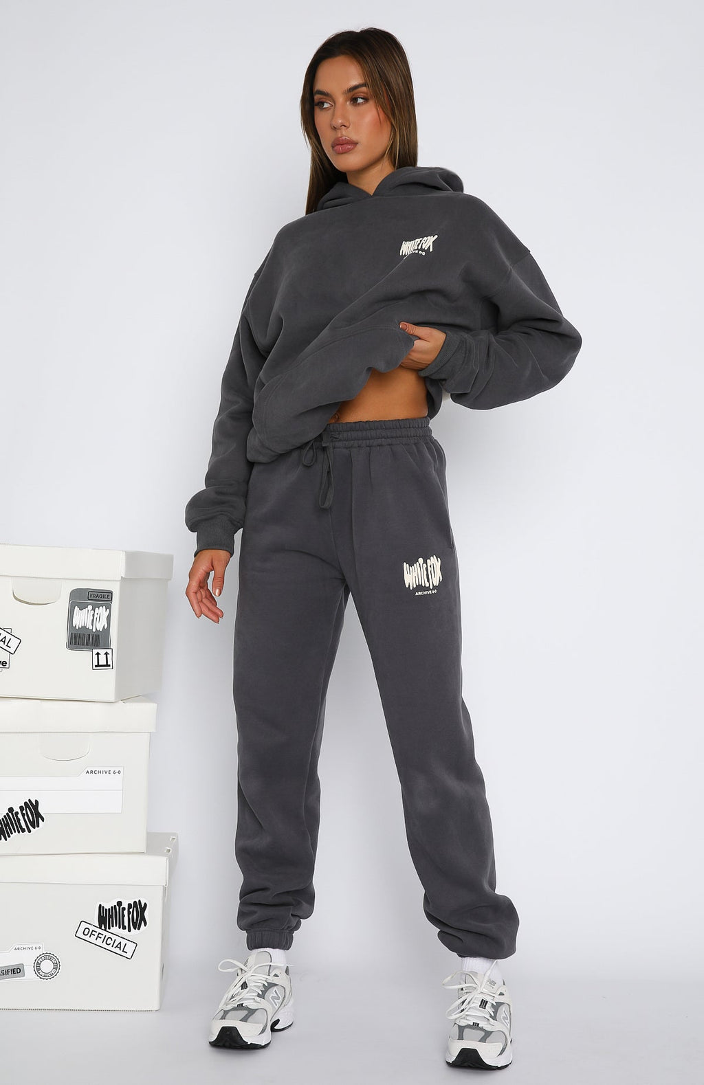 Archive 6.0 Oversized Hoodie AshM/L