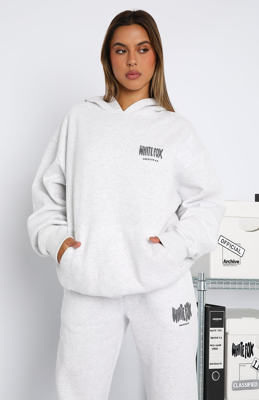 Archive 6.0 Oversized Hoodie HazeXXS/XS
