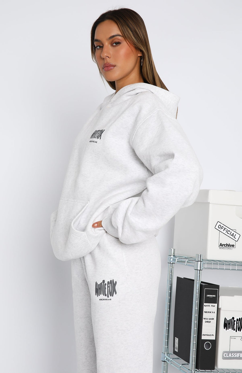 Archive 6.0 Oversized Hoodie HazeXS/S