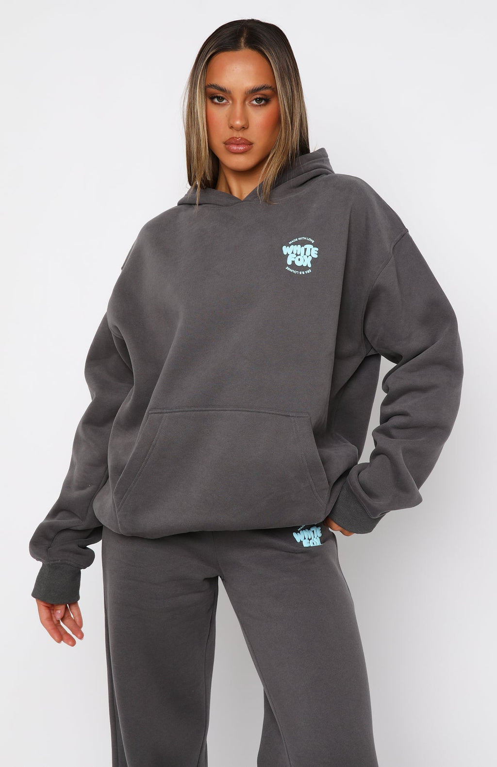 With Love For You Oversized Hoodie VolcanicL/XL