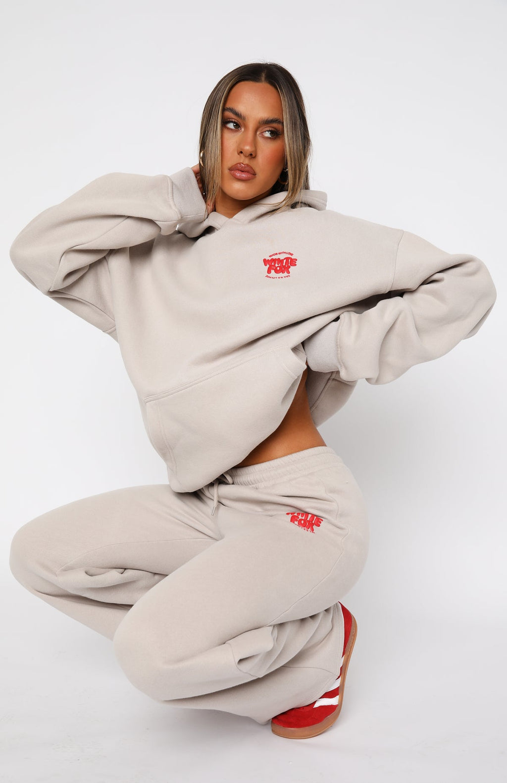 With Love For You Oversized Hoodie MoonL/XL