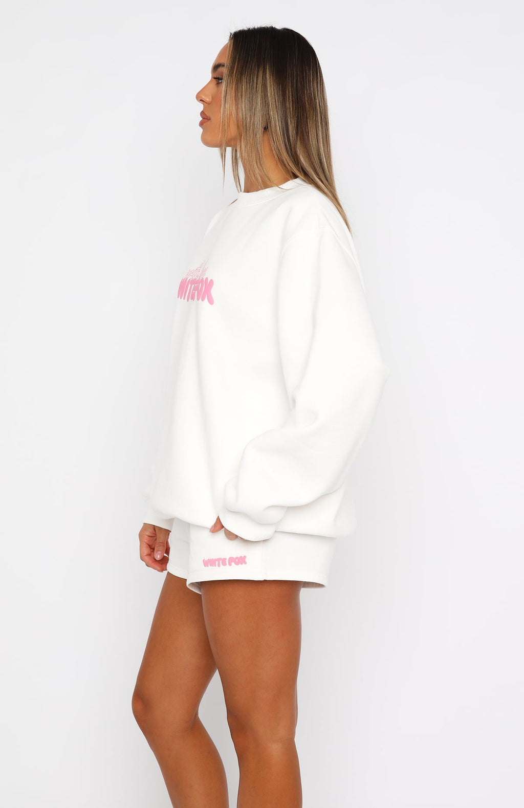 With Love Forever Oversized Sweater WhiteXS/S