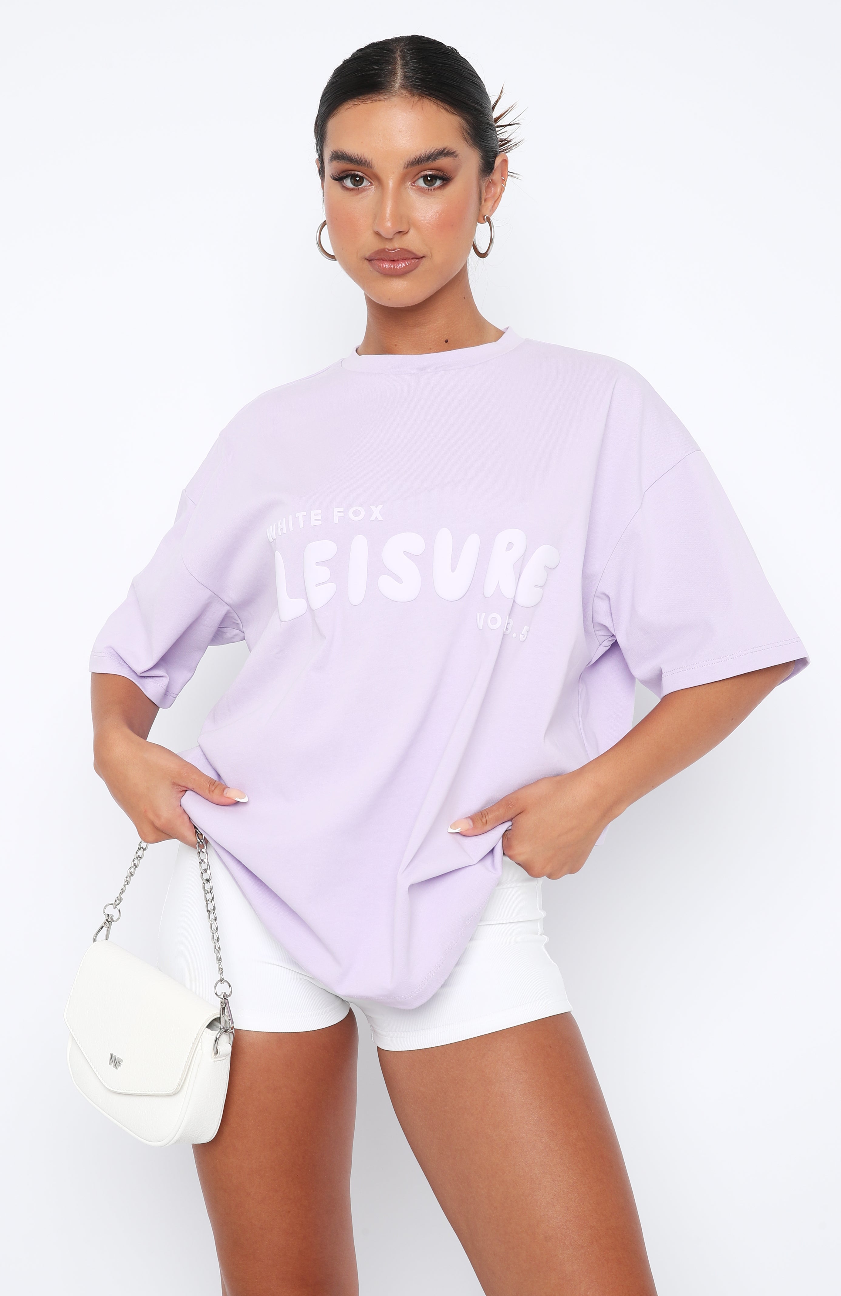 Leisure Series Oversized Tee LavenderXS/S