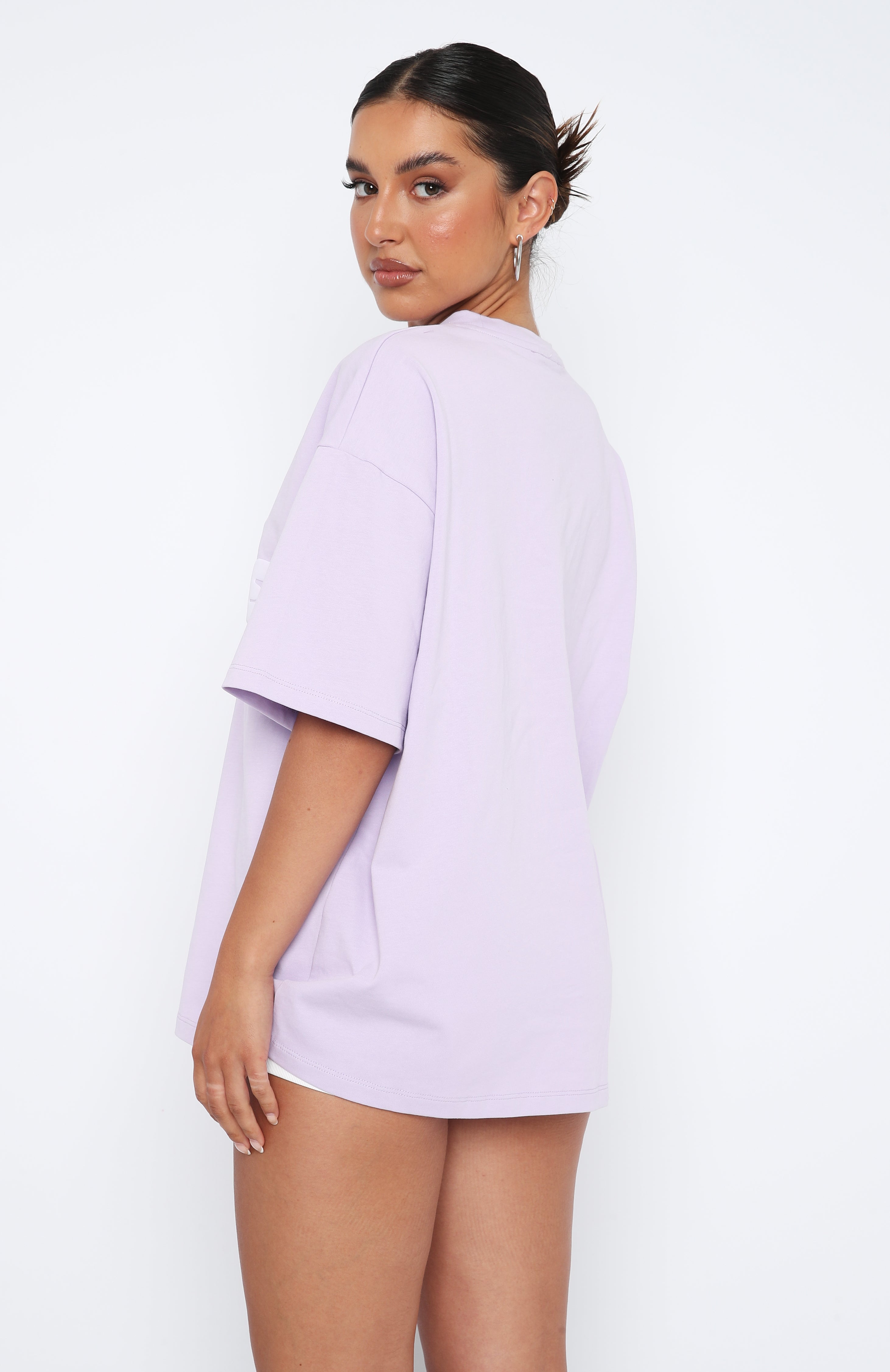 Leisure Series Oversized Tee LavenderS/M