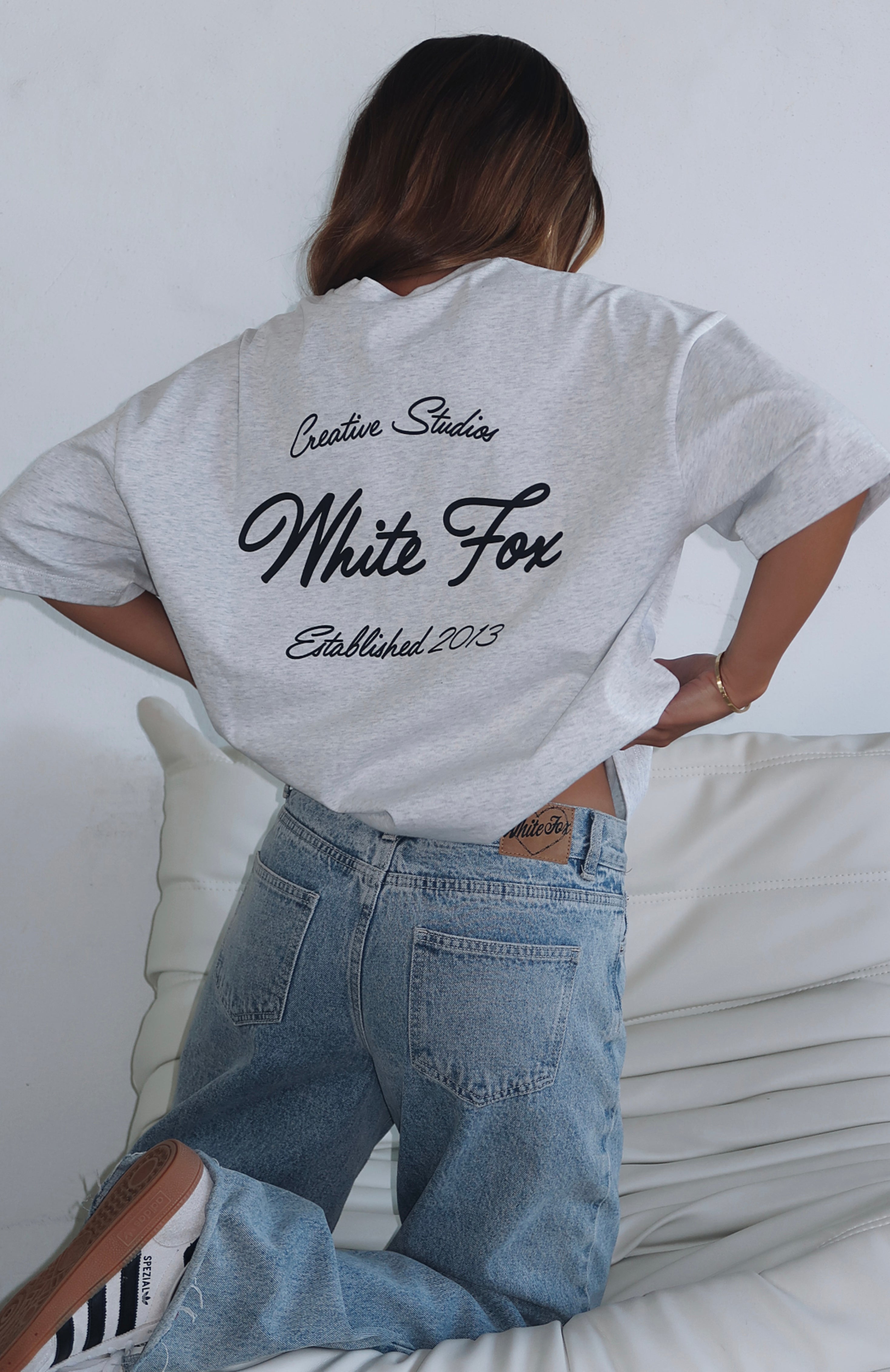 Creative Studios Oversized Tee Grey MarleXXS/XS